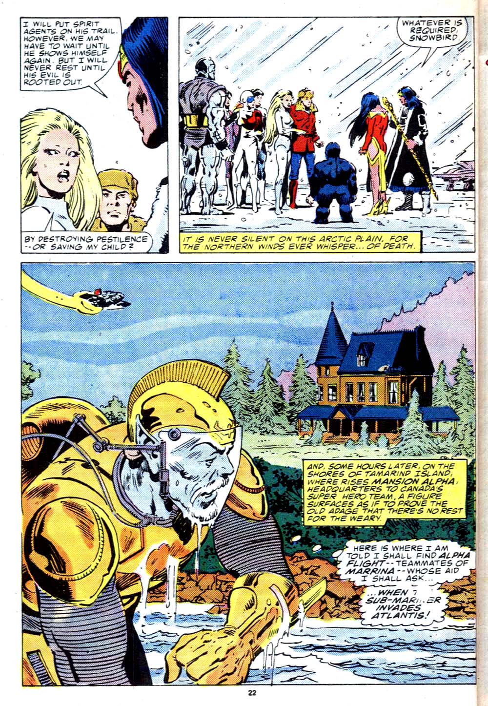 Read online Alpha Flight (1983) comic -  Issue #38 - 23