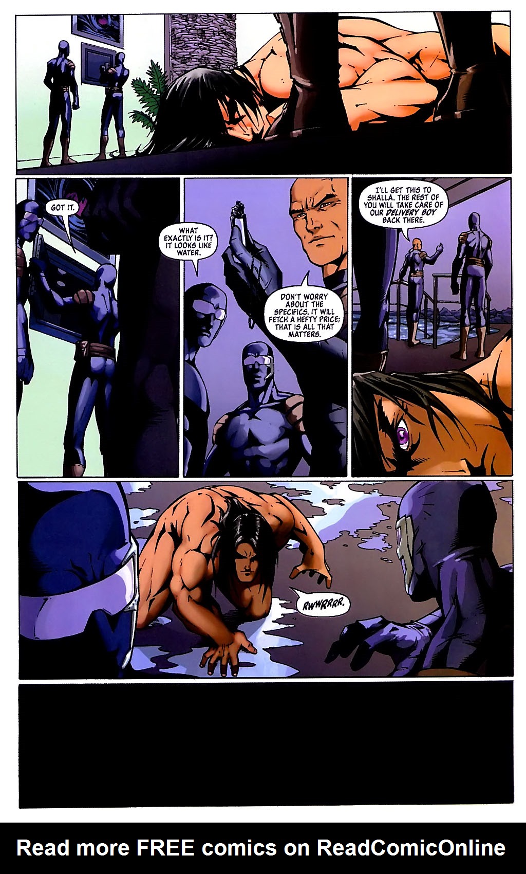 Read online Fathom: Cannon Hawke comic -  Issue #1 - 21