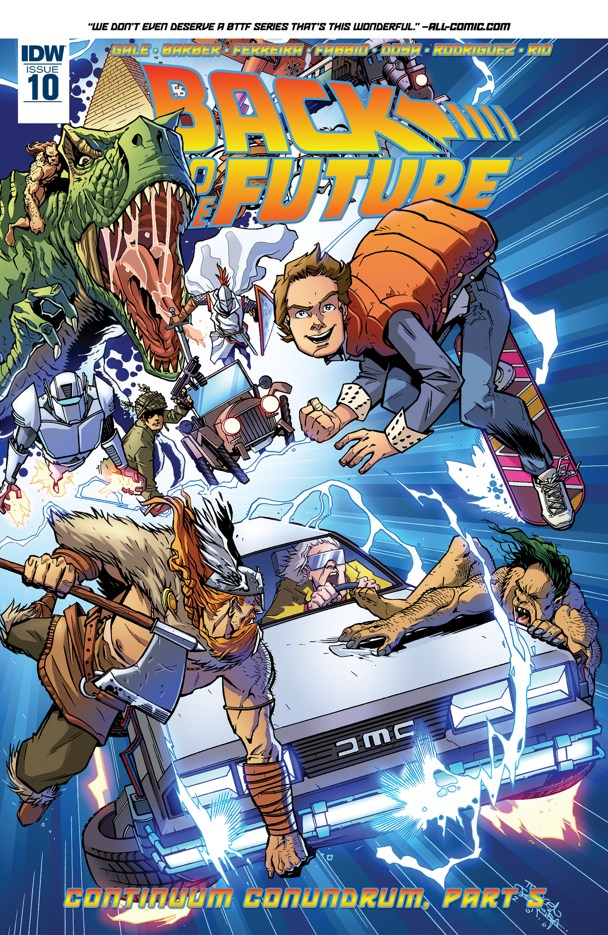 Back to the Future (2015) issue 10 - Page 1