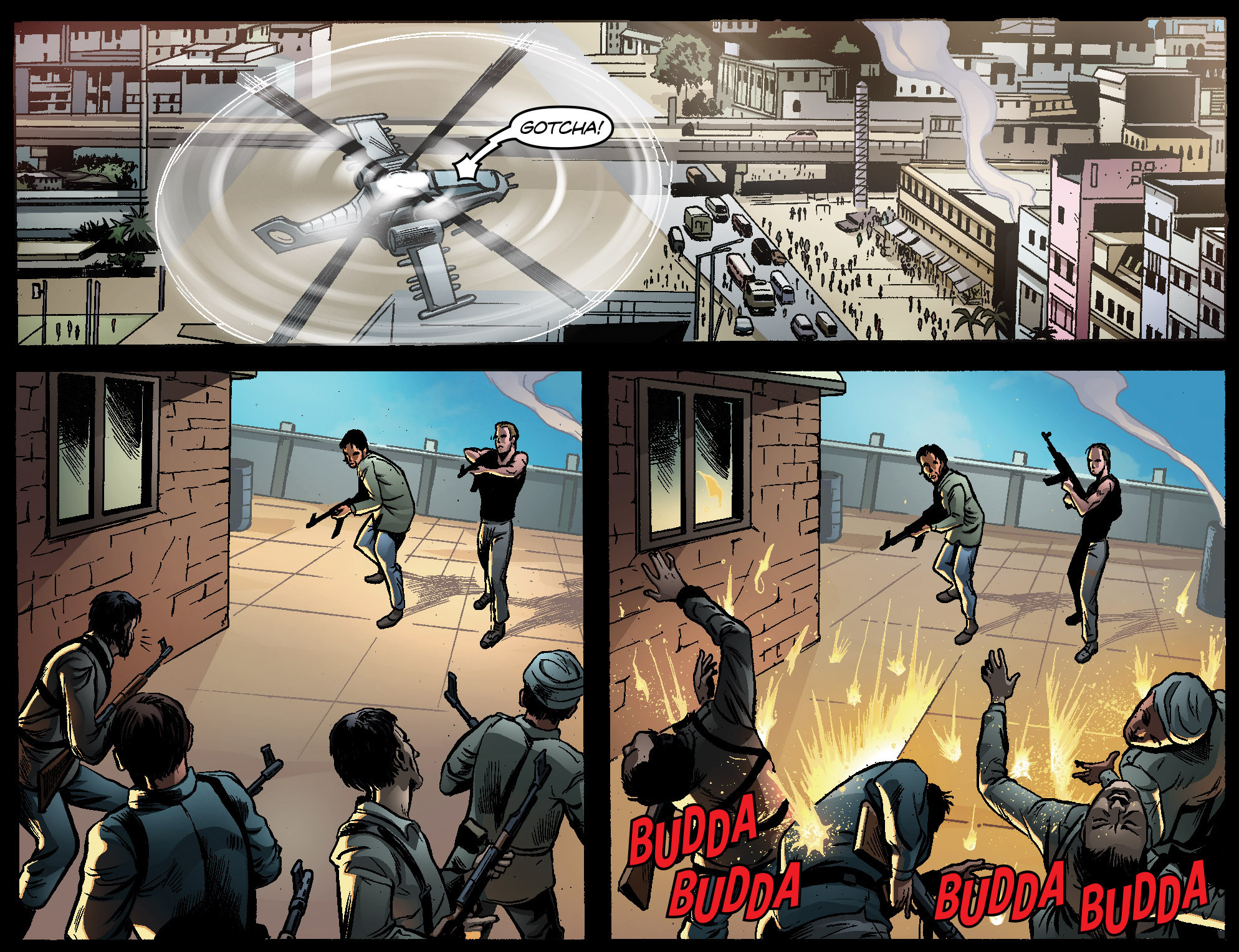 Read online Airwolf Airstrikes comic -  Issue #6 - 49