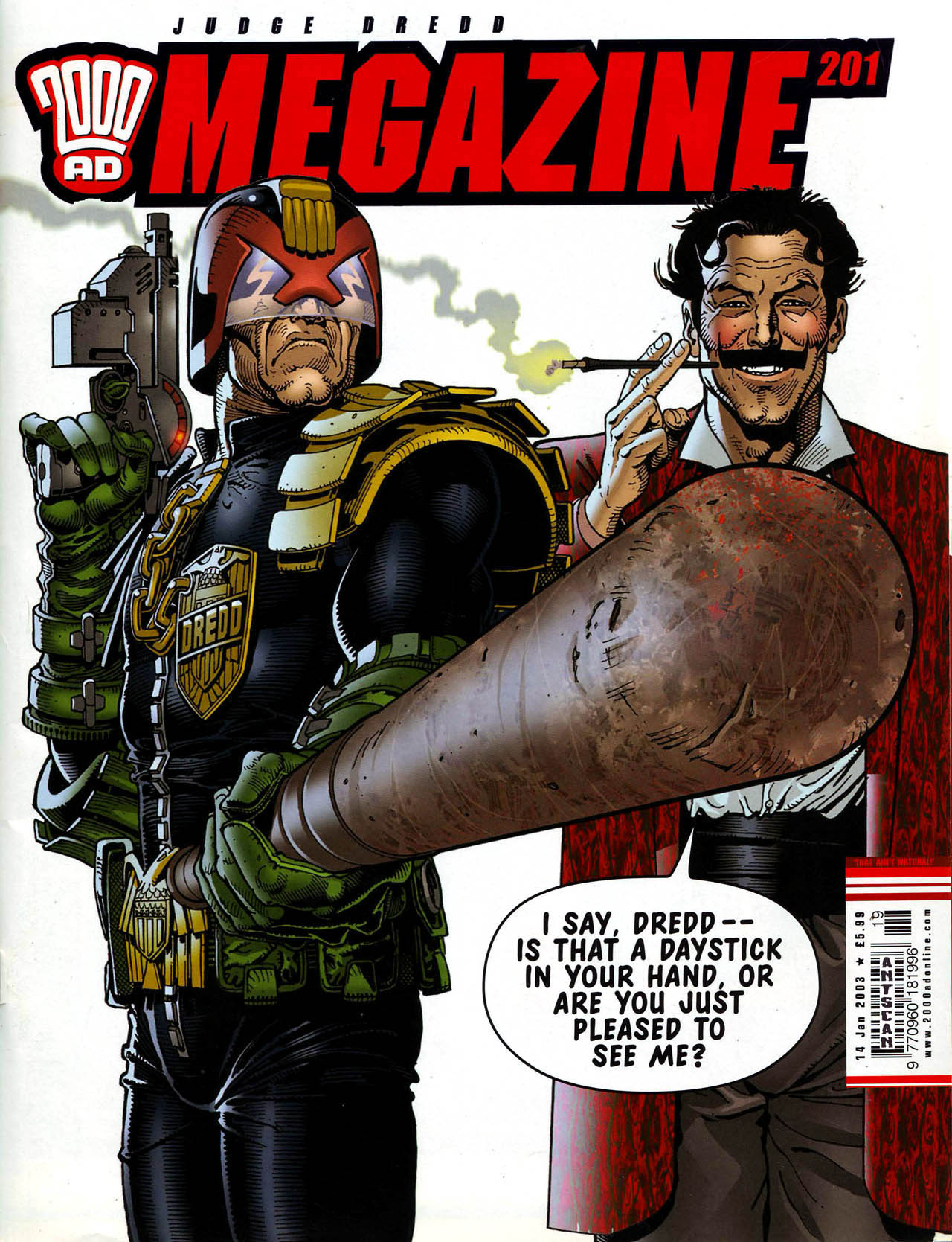 Read online Judge Dredd Megazine (Vol. 5) comic -  Issue #201 - 1