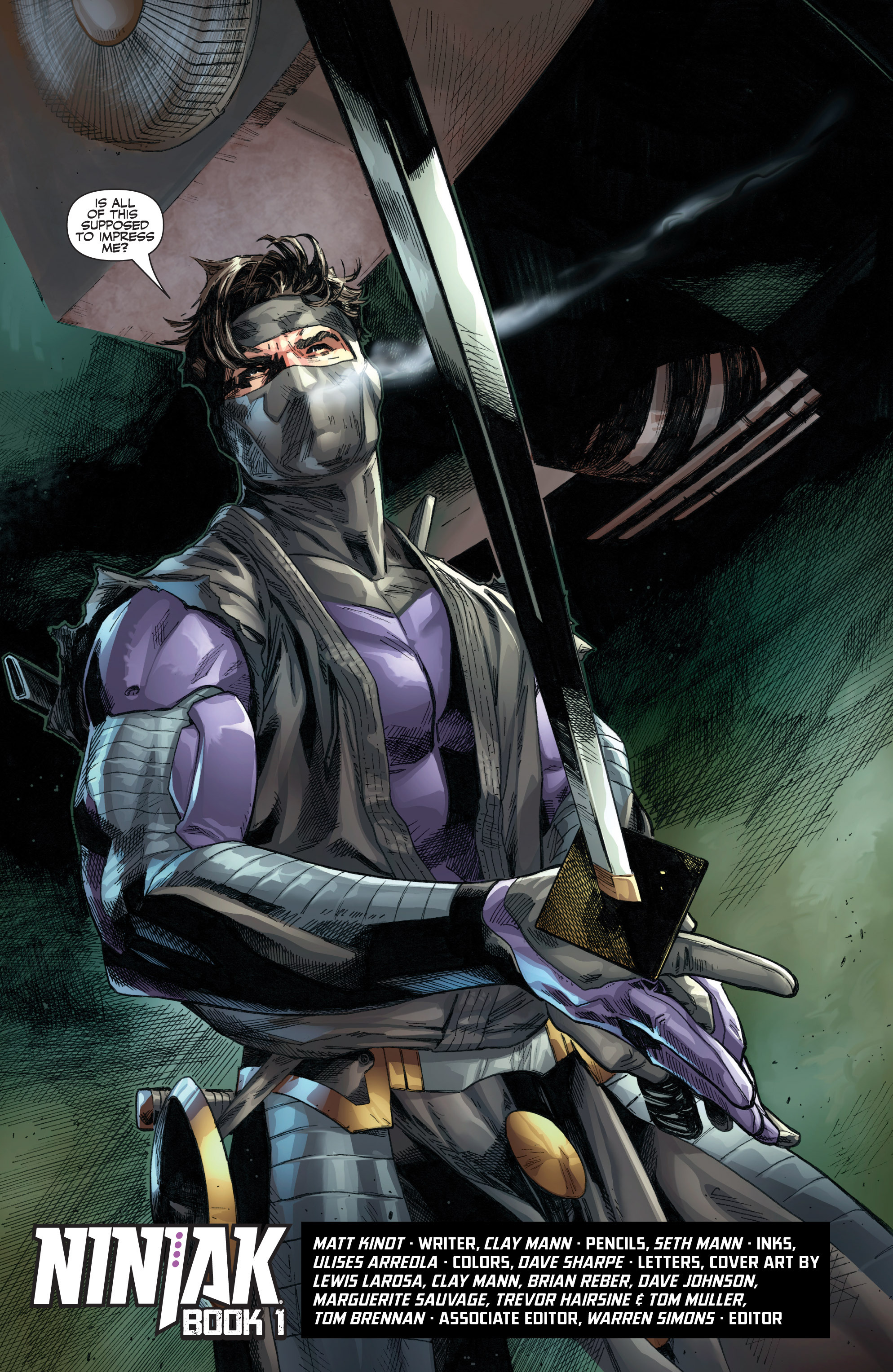 Read online Ninjak (2015) comic -  Issue #1 - 8