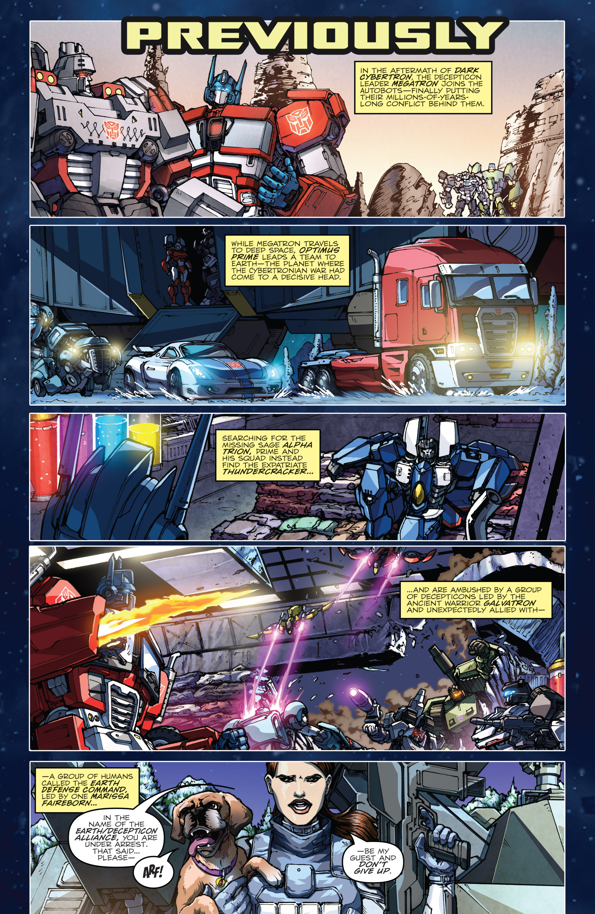 Read online Transformers: Robots In Disguise (2012) comic -  Issue #29 - 3