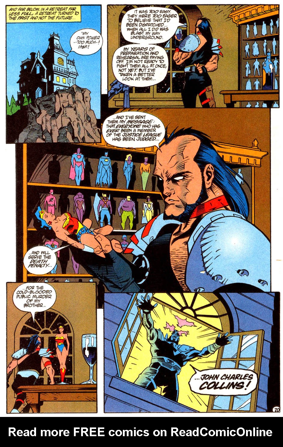 Read online Justice League America comic -  Issue #96 - 21