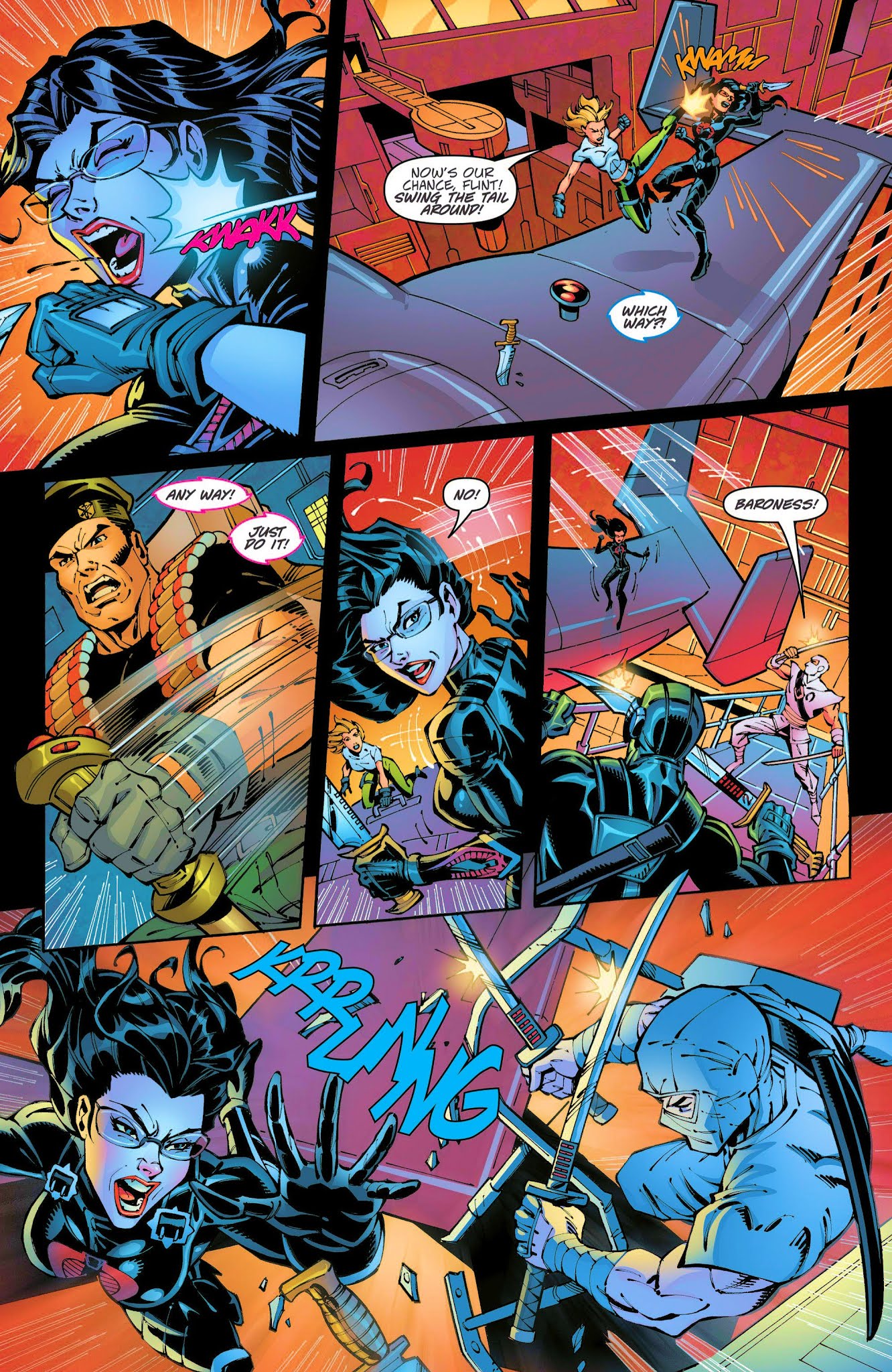 Read online Danger Girl/G.I. Joe comic -  Issue #5 - 15