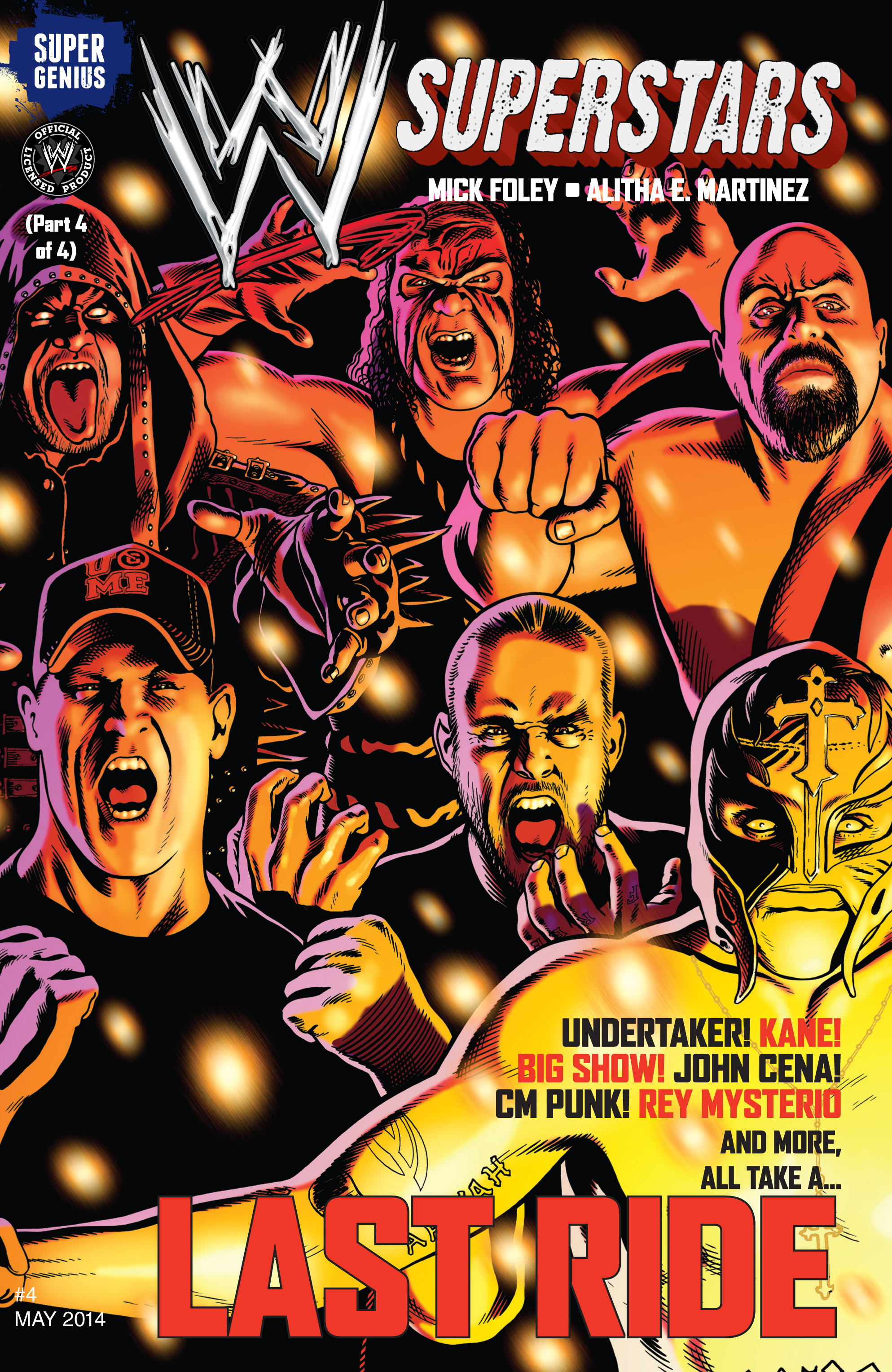 Read online WWE Superstars comic -  Issue #4 - 1