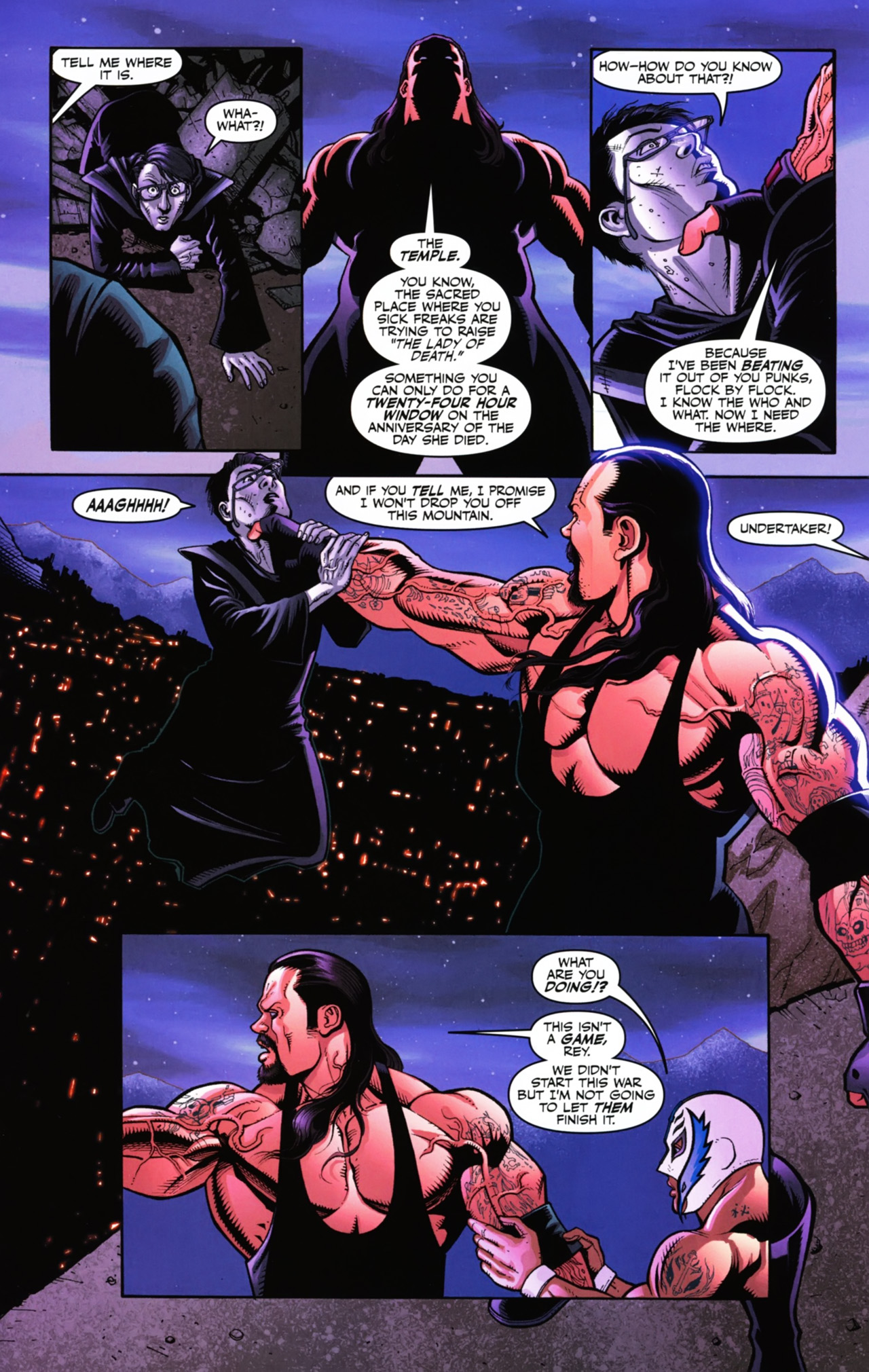 Read online WWE Heroes comic -  Issue #7 - 12