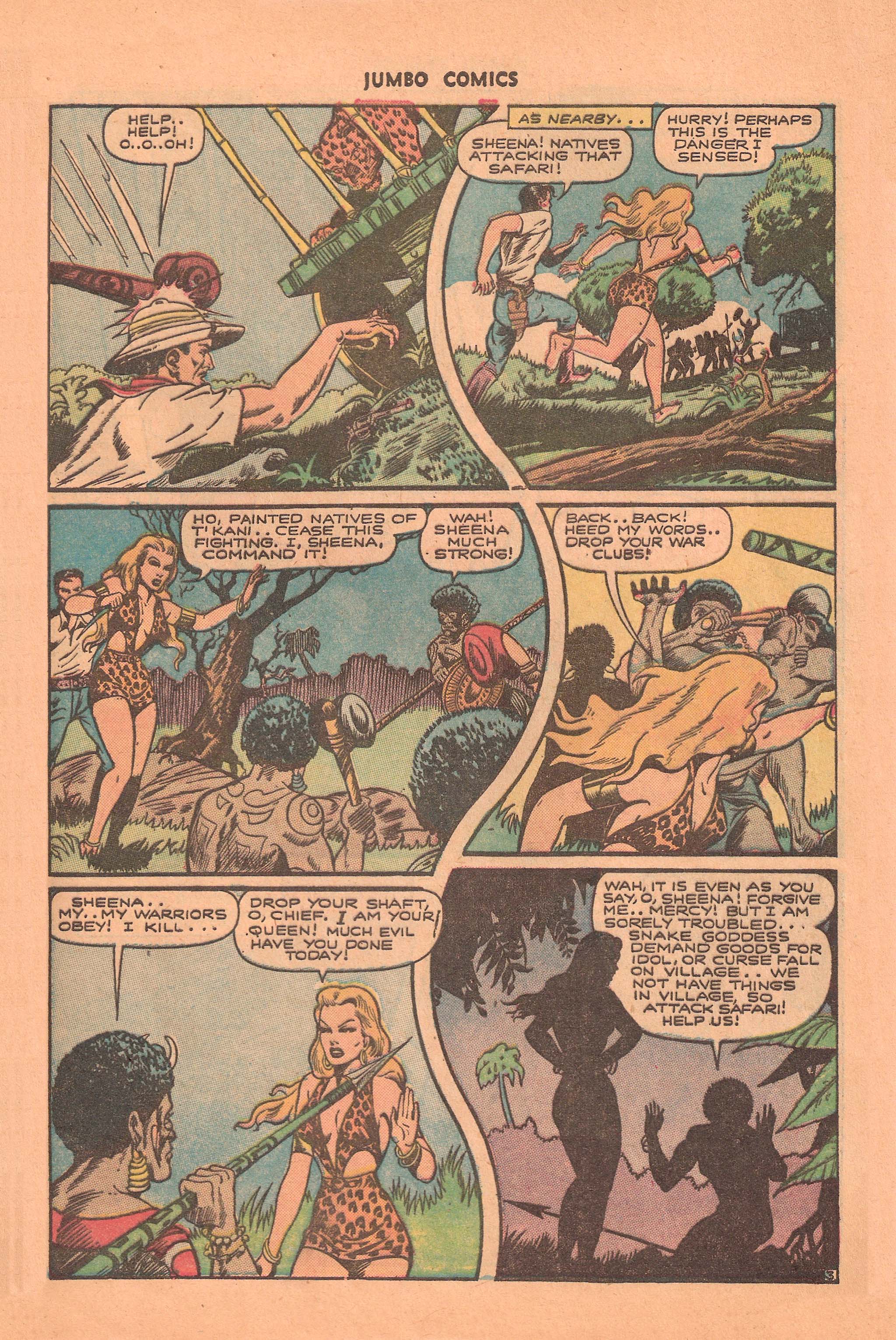 Read online Jumbo Comics comic -  Issue #71 - 5