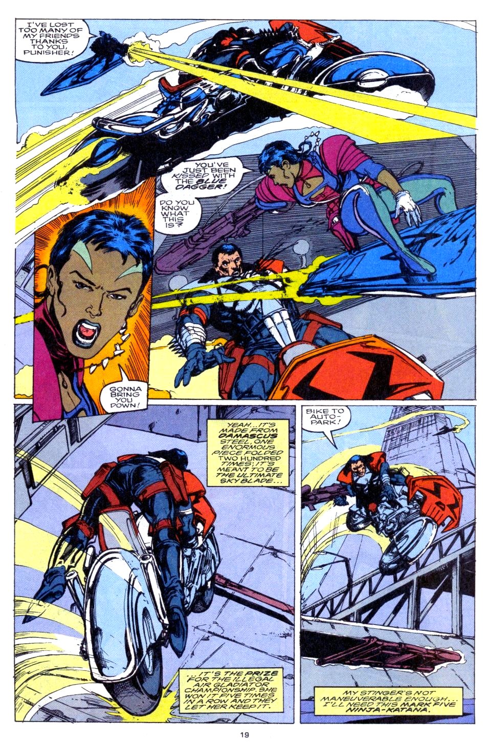 Read online Punisher 2099 comic -  Issue #14 - 17