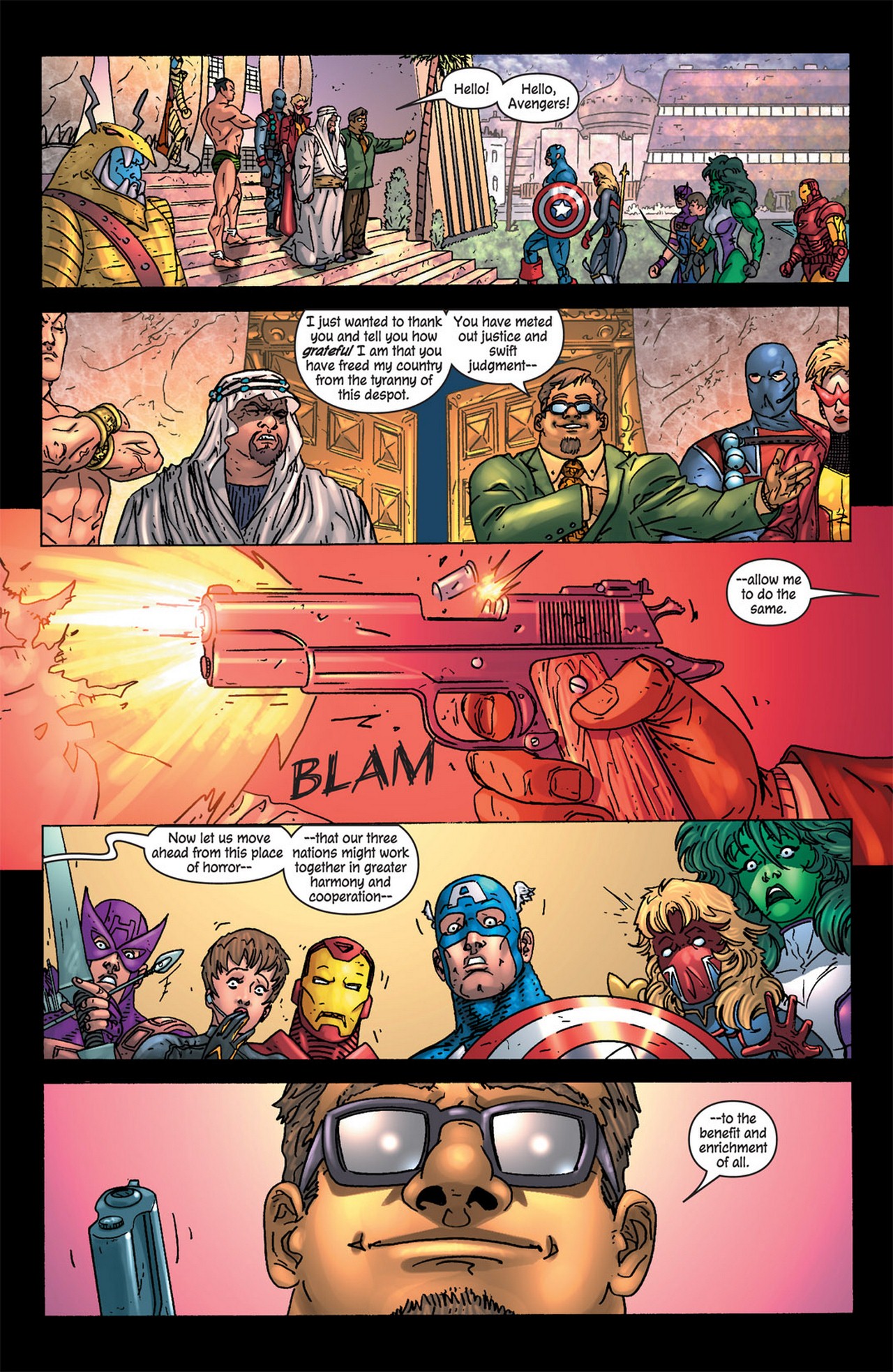 Read online Avengers (1998) comic -  Issue #84 - 23