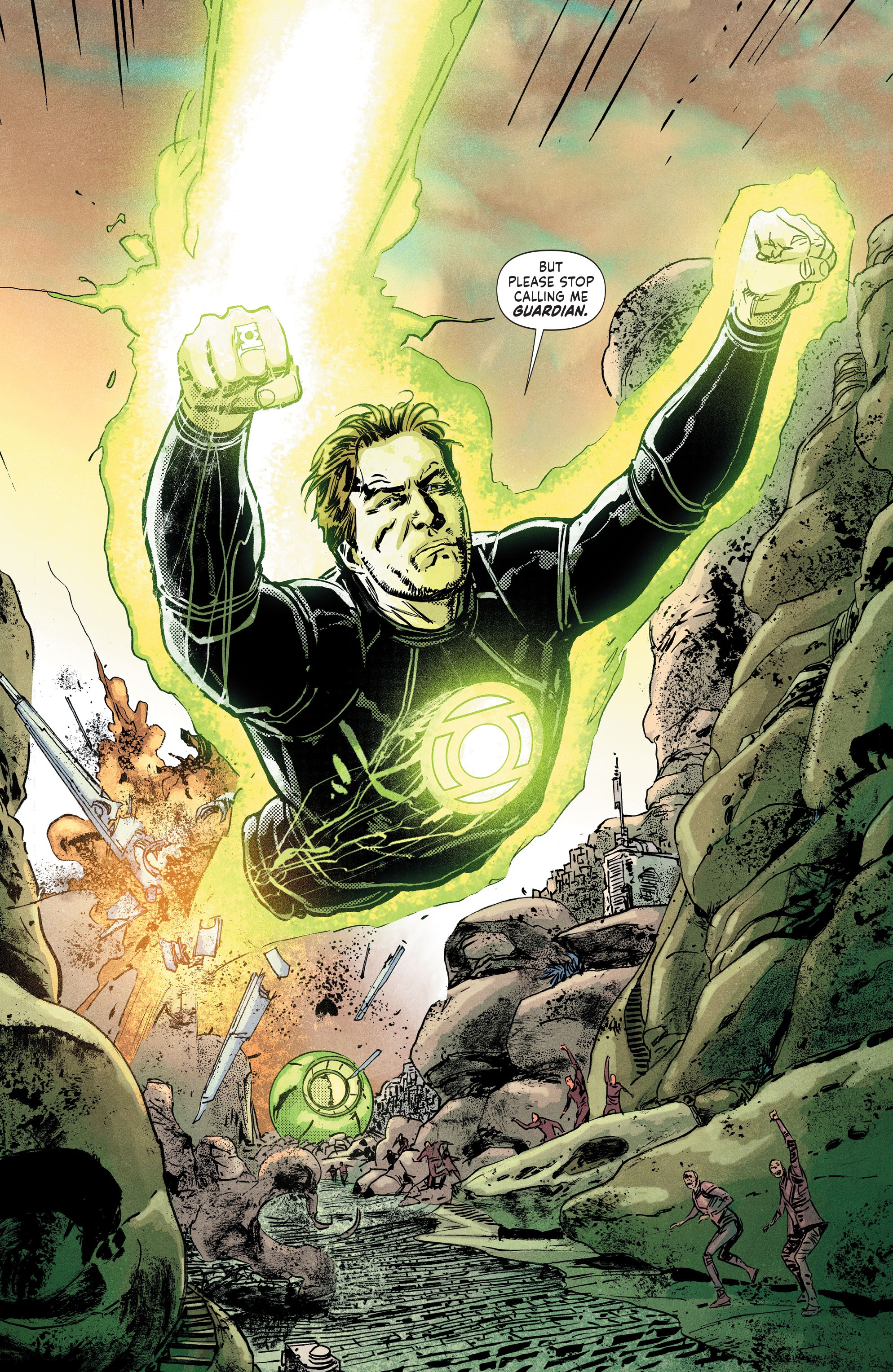 Read online Green Lantern: Earth One comic -  Issue # TPB 2 - 136