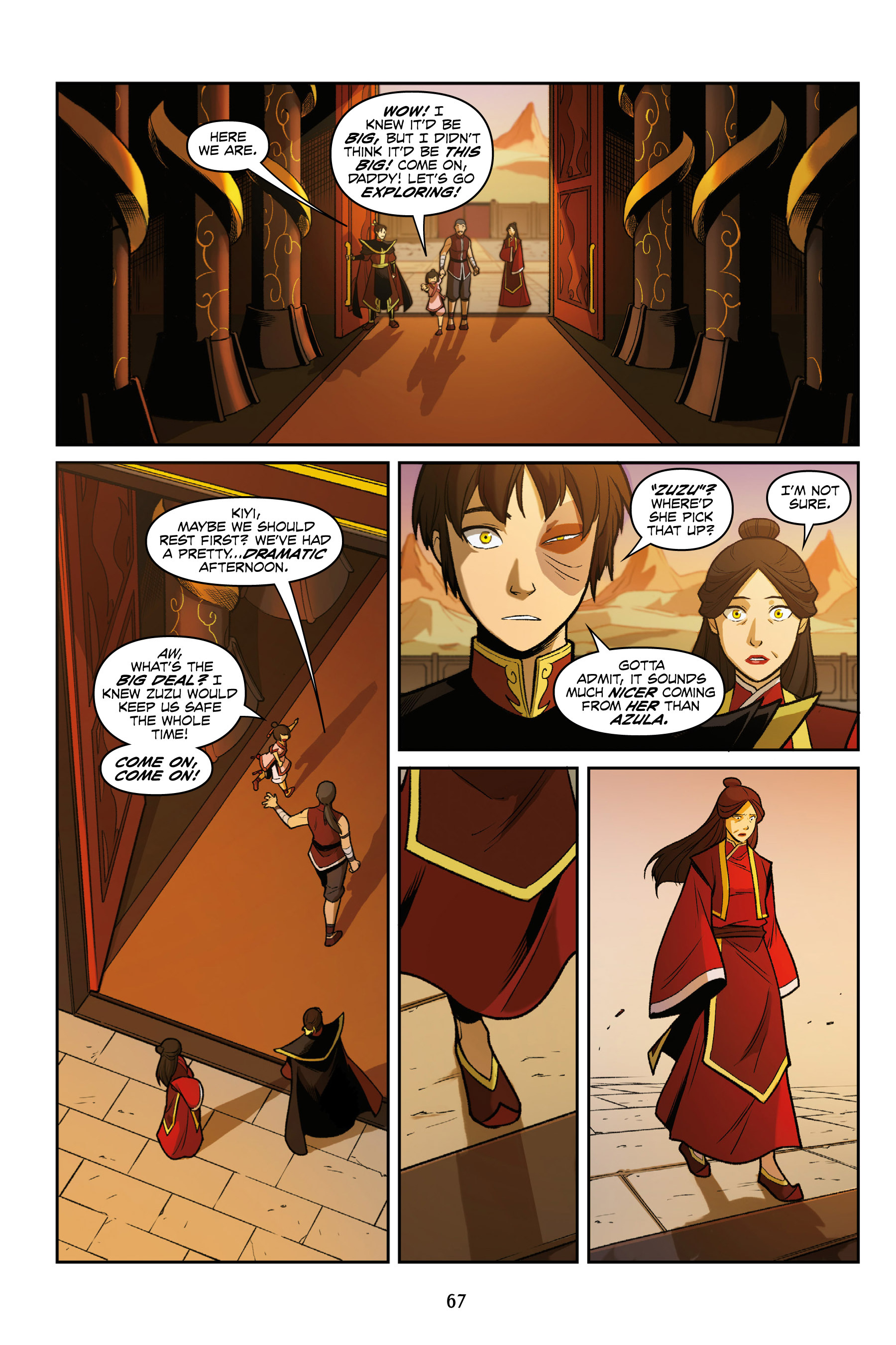 Read online Nickelodeon Avatar: The Last Airbender - Smoke and Shadow comic -  Issue # Part 1 - 67