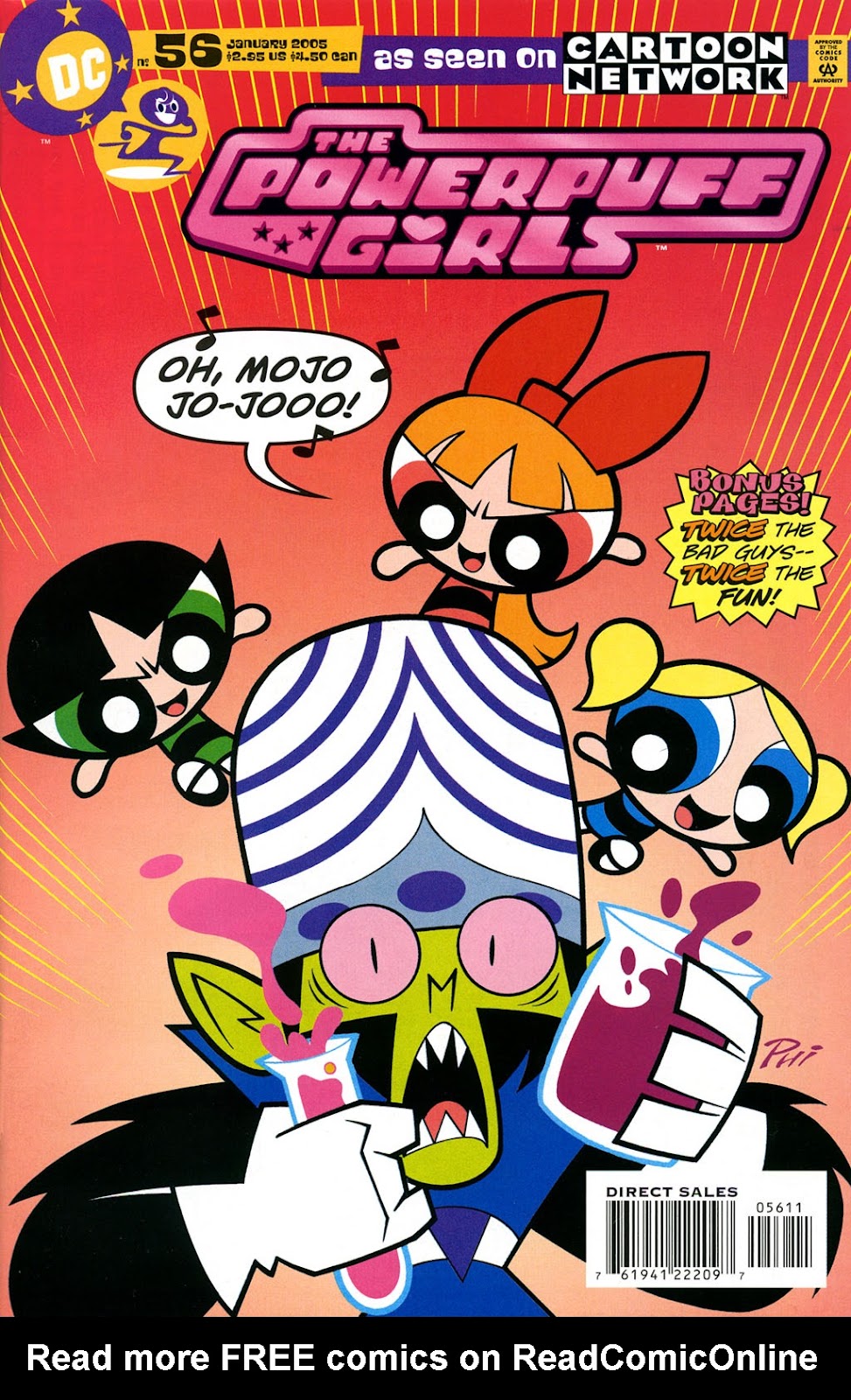 The Powerpuff Girls issue 56 - Page 1