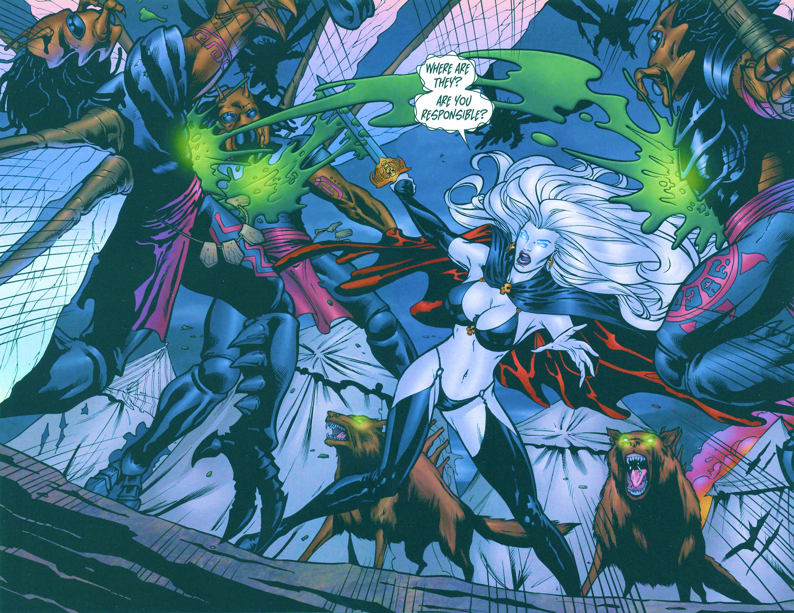 Read online Brian Pulido's Lady Death: Blacklands comic -  Issue #4 - 9