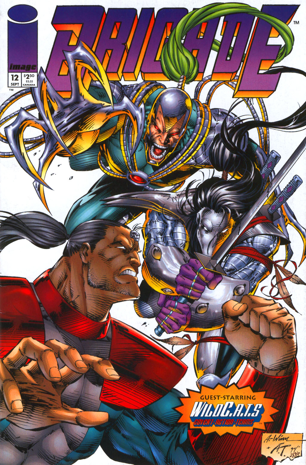 Read online Brigade (1993) comic -  Issue #12 - 1