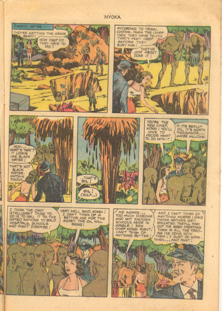 Read online Nyoka the Jungle Girl (1945) comic -  Issue #76 - 5