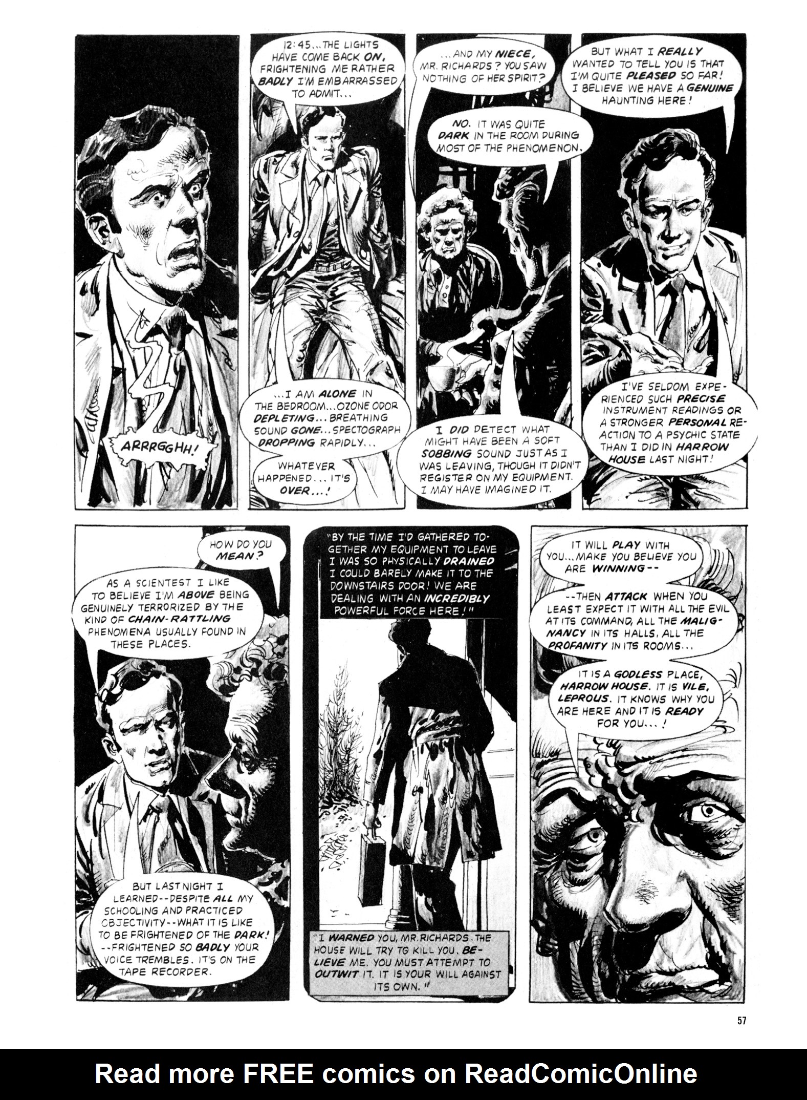 Read online Eerie Archives comic -  Issue # TPB 20 - 57