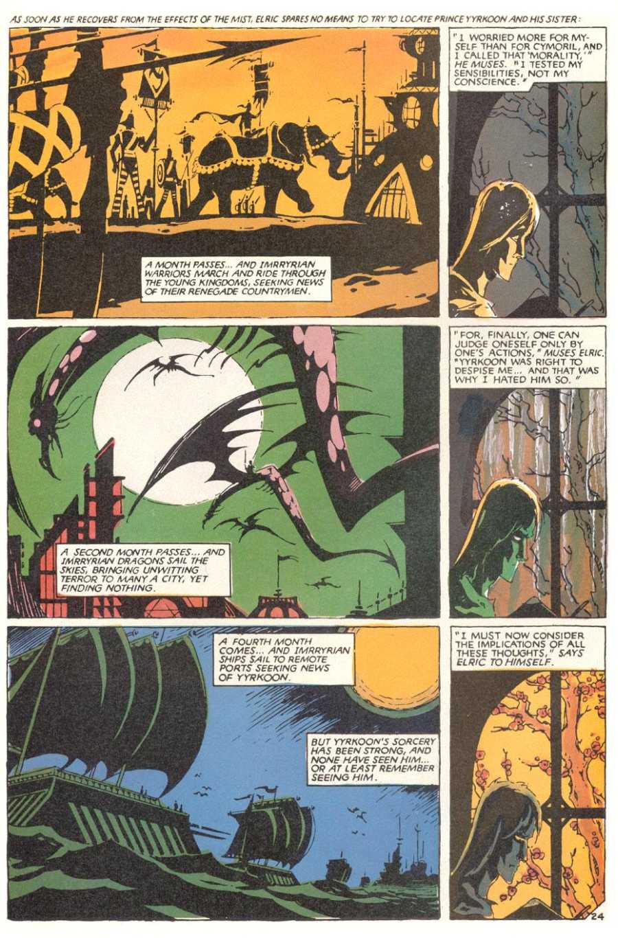 Read online Elric (1983) comic -  Issue #3 - 25