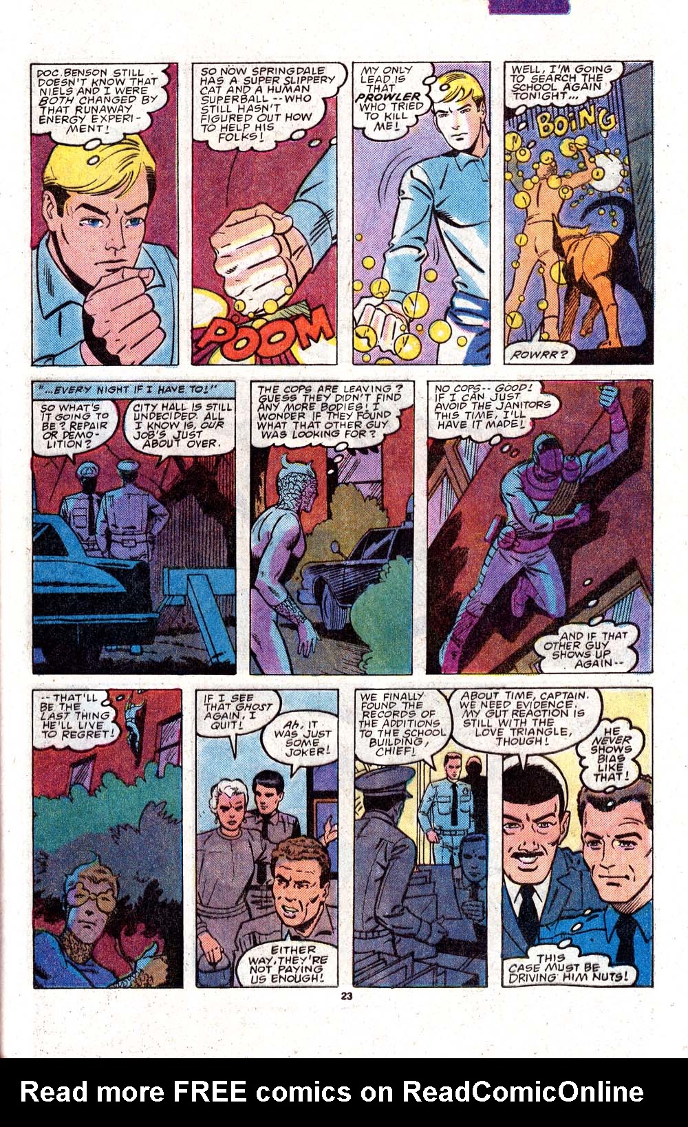 Read online Speedball comic -  Issue #4 - 19
