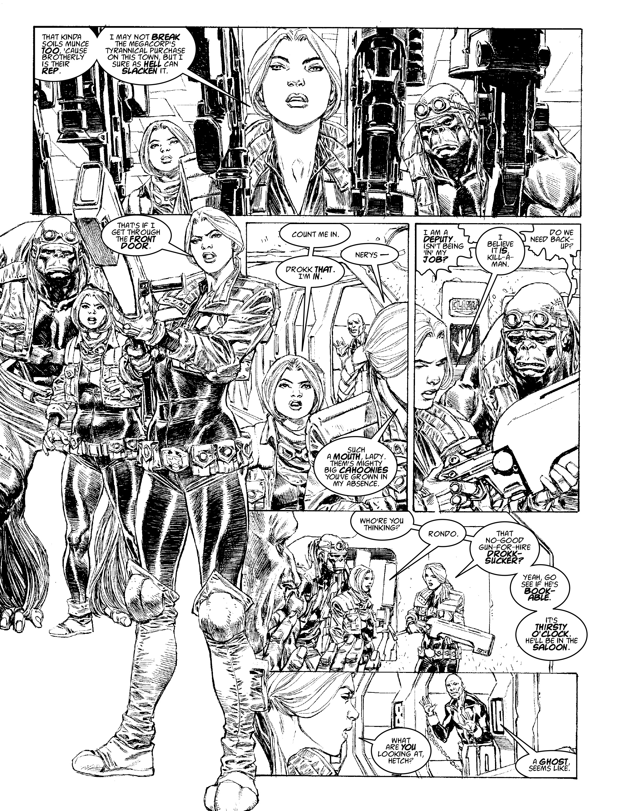 Read online Judge Dredd Megazine (Vol. 5) comic -  Issue #374 - 48