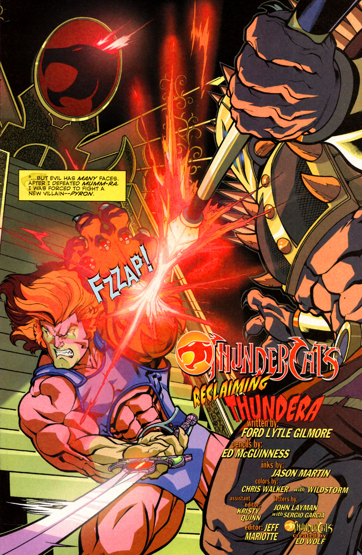 Read online ThunderCats (2002) comic -  Issue #1 - 2