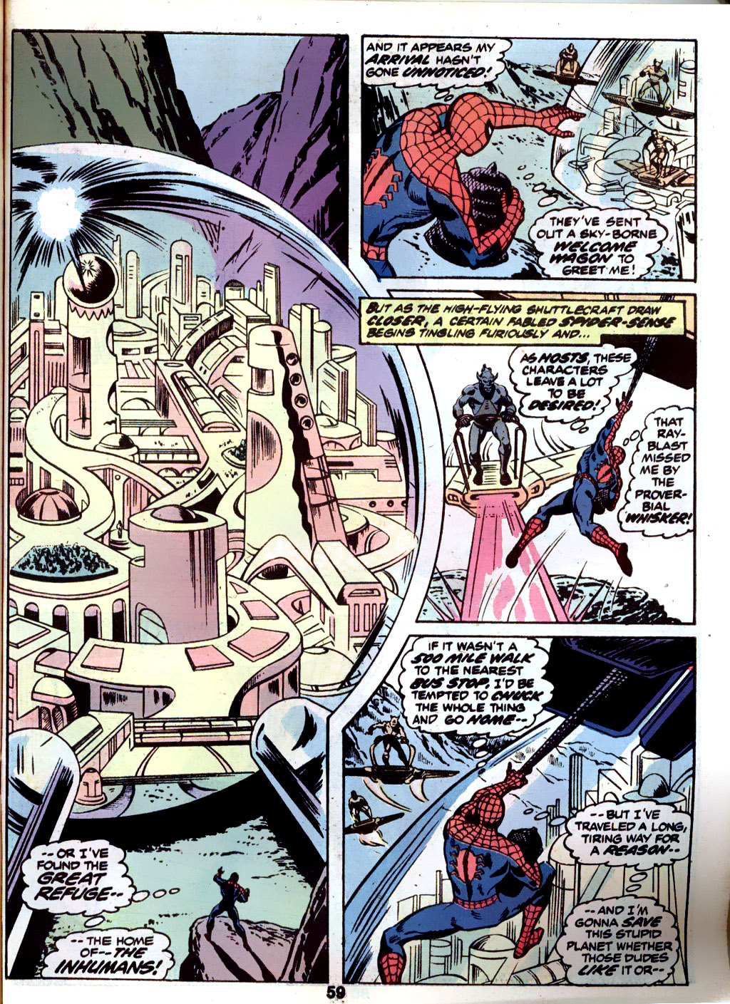 Read online Marvel Treasury Edition comic -  Issue #27 - 61