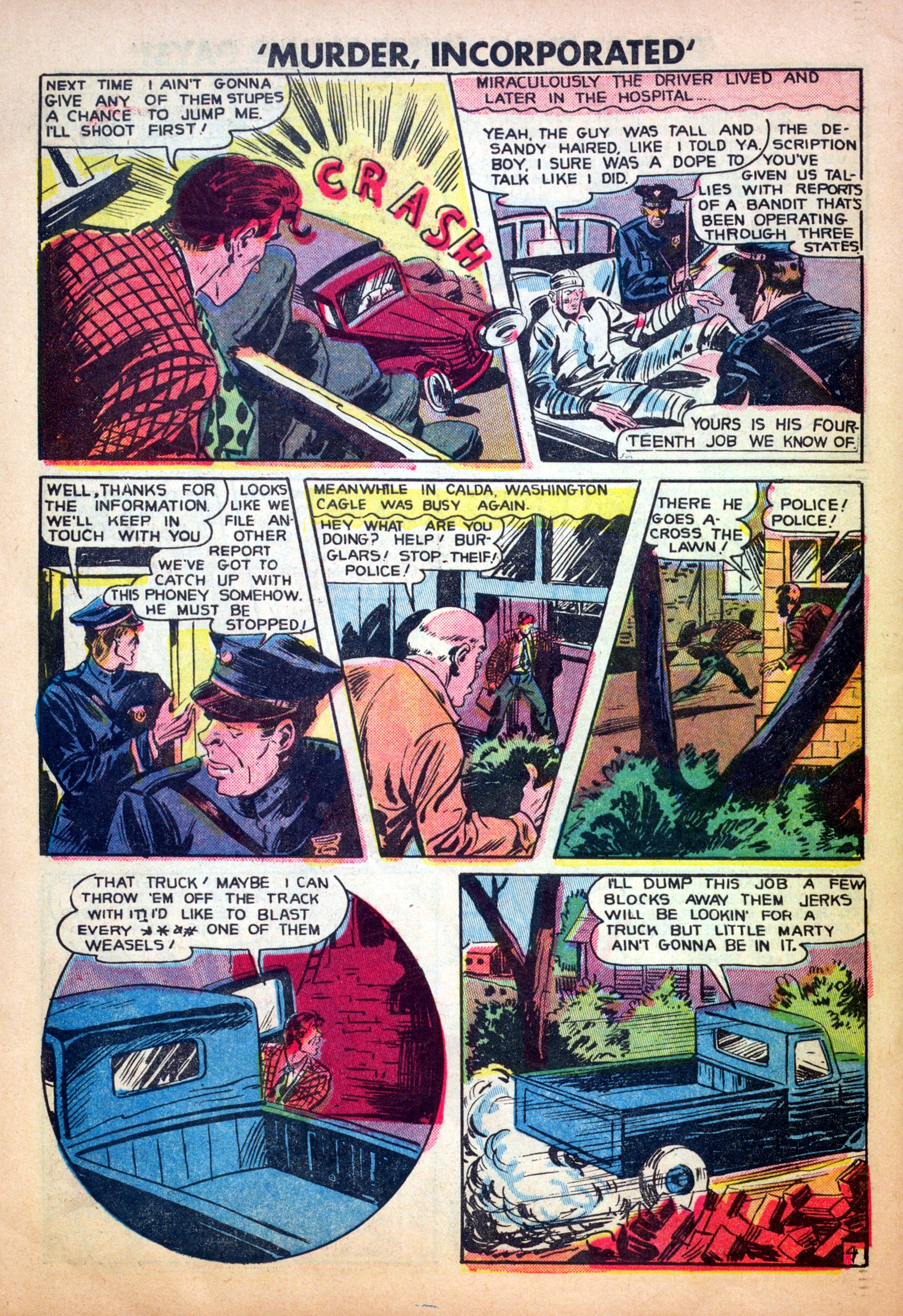 Read online Murder Incorporated (1948) comic -  Issue #7 - 28