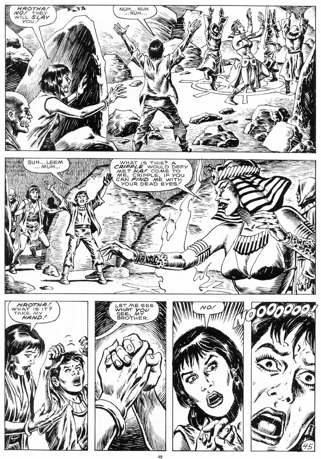 Read online The Savage Sword Of Conan comic -  Issue #152 - 50