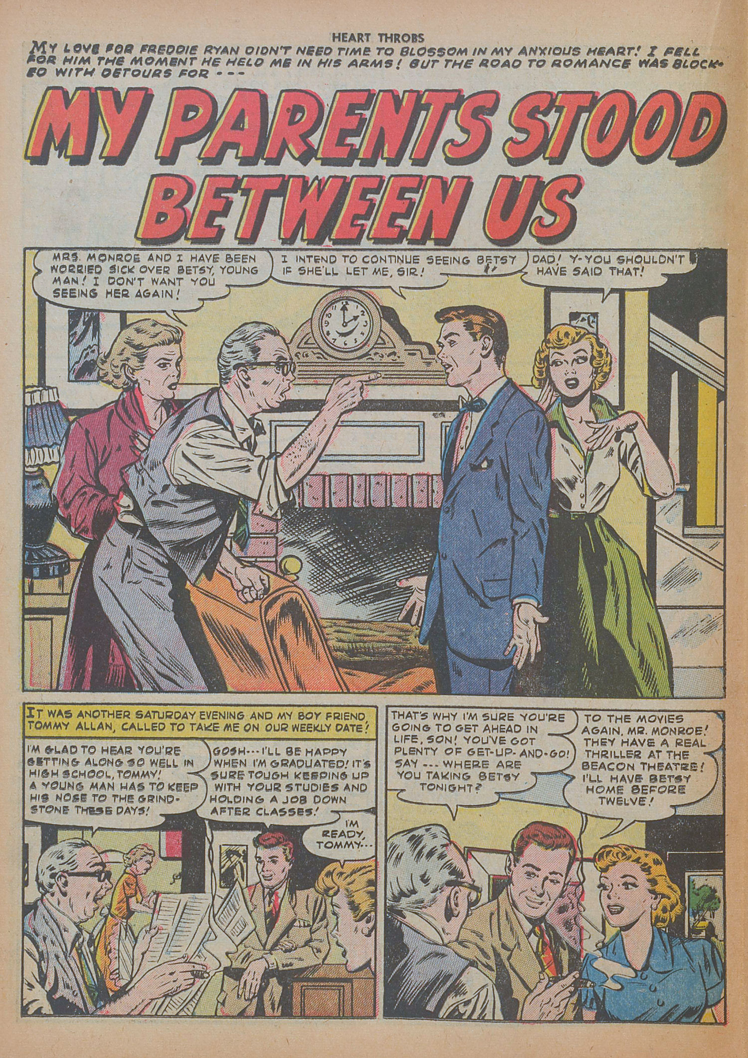 Read online Heart Throbs comic -  Issue #27 - 18