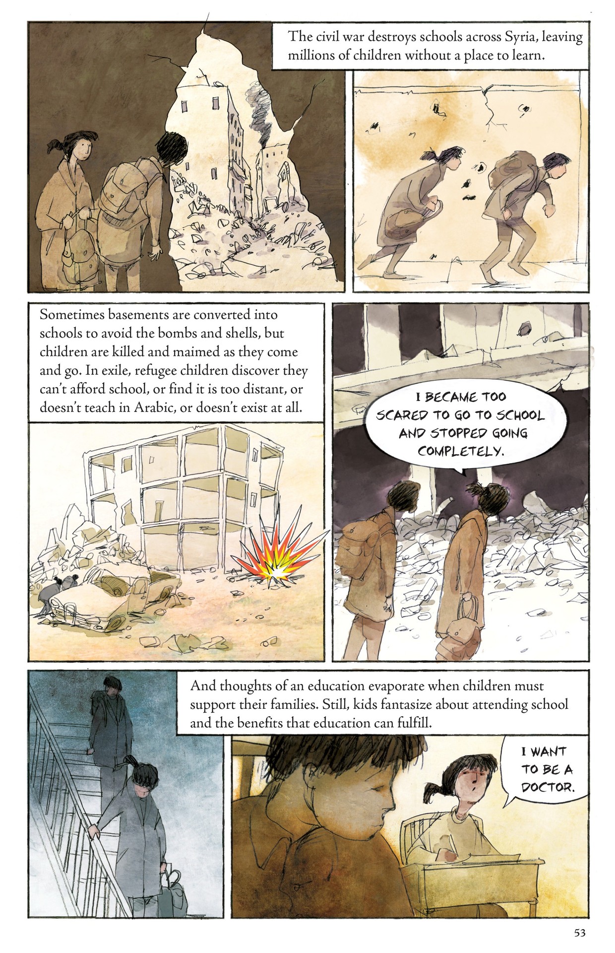 Read online The Unwanted: Stories of the Syrian Refugees comic -  Issue # TPB - 48