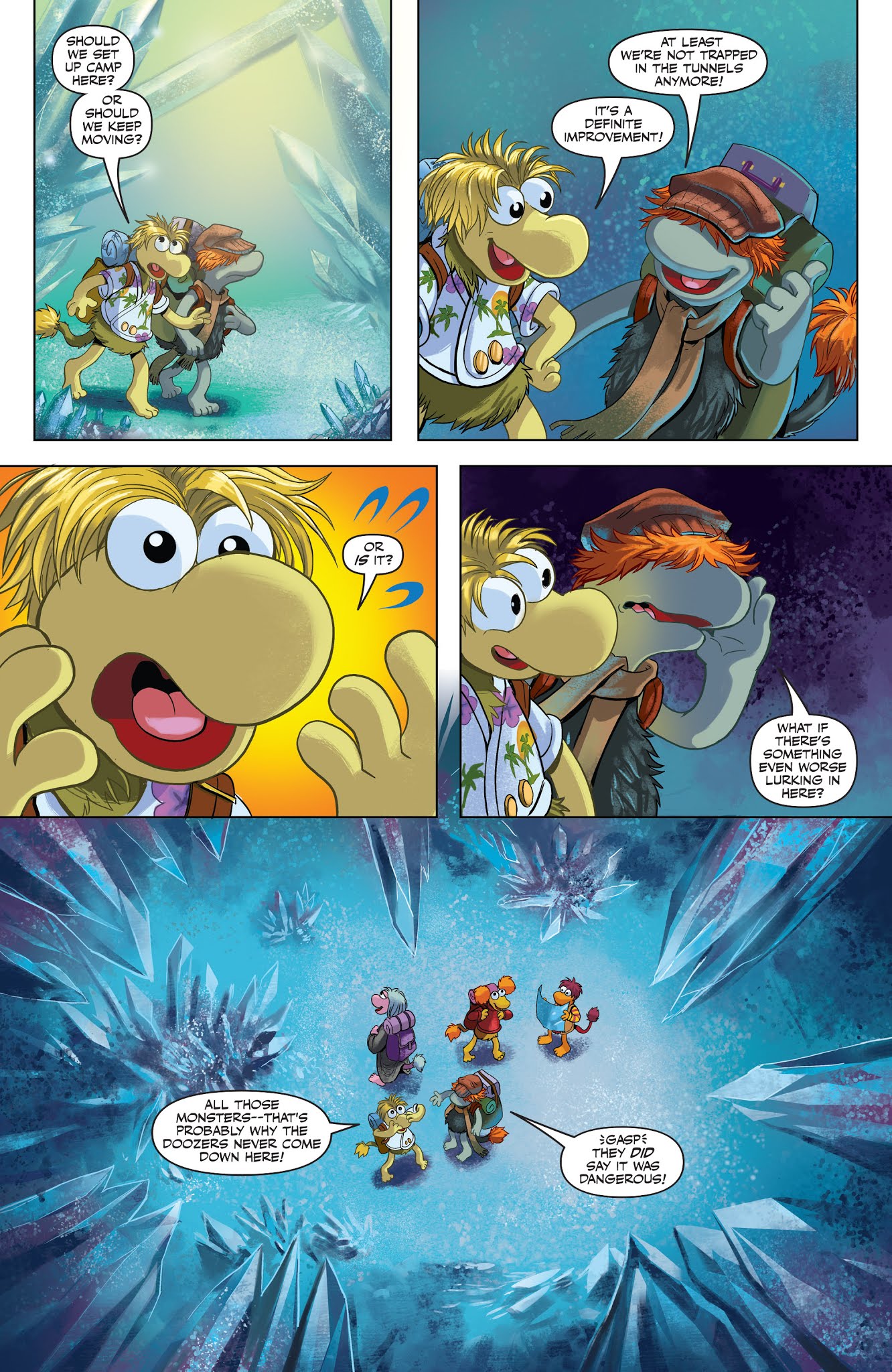 Read online Jim Henson's Fraggle Rock: Journey to the Everspring comic -  Issue #2 - 11