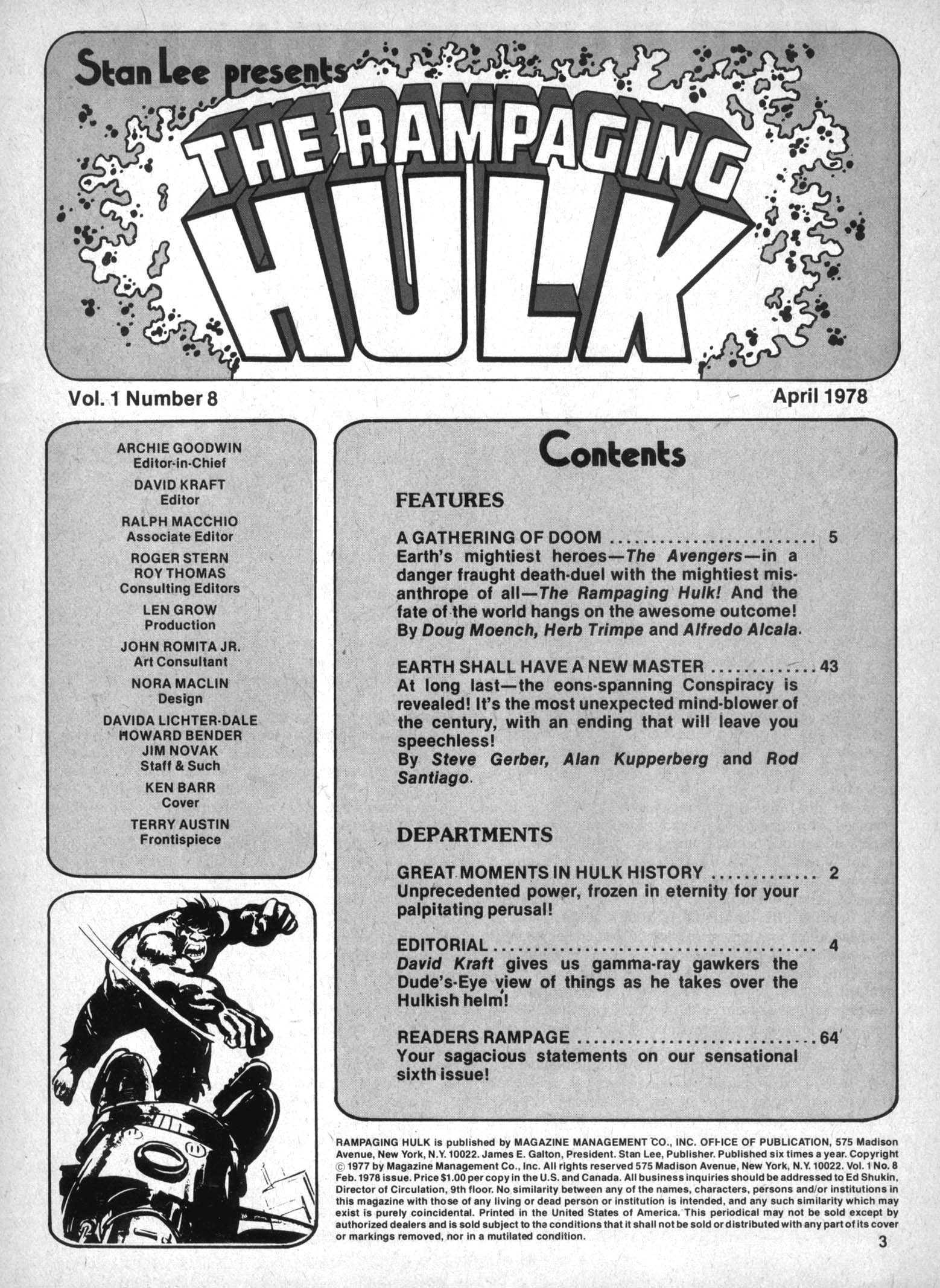 Read online The Rampaging Hulk comic -  Issue #8 - 3