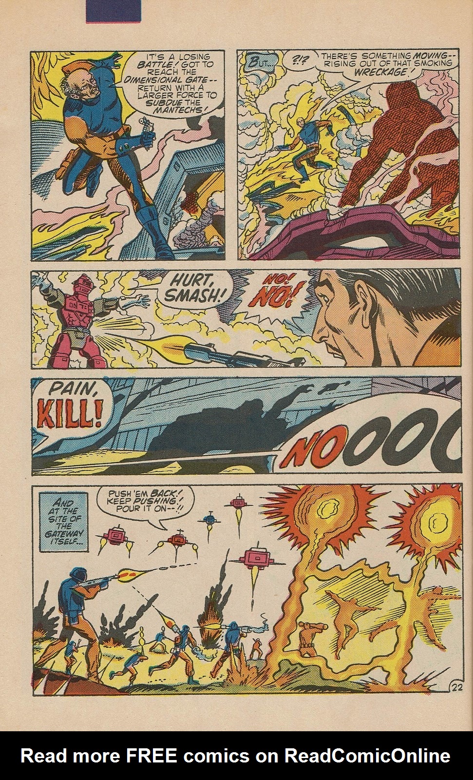 Read online ManTech Robot Warriors comic -  Issue #4 - 32