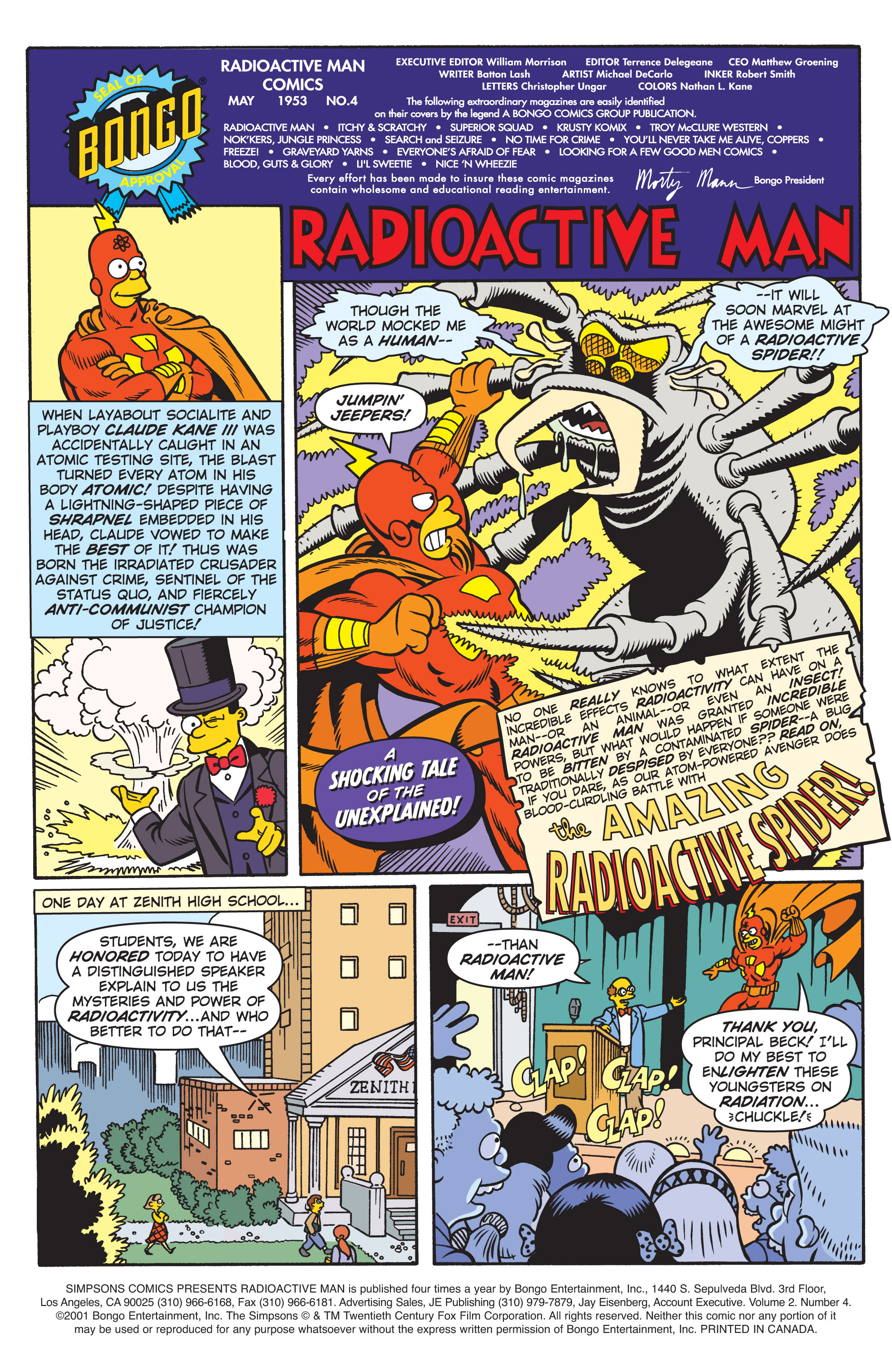 Read online Radioactive Man comic -  Issue #4 - 2