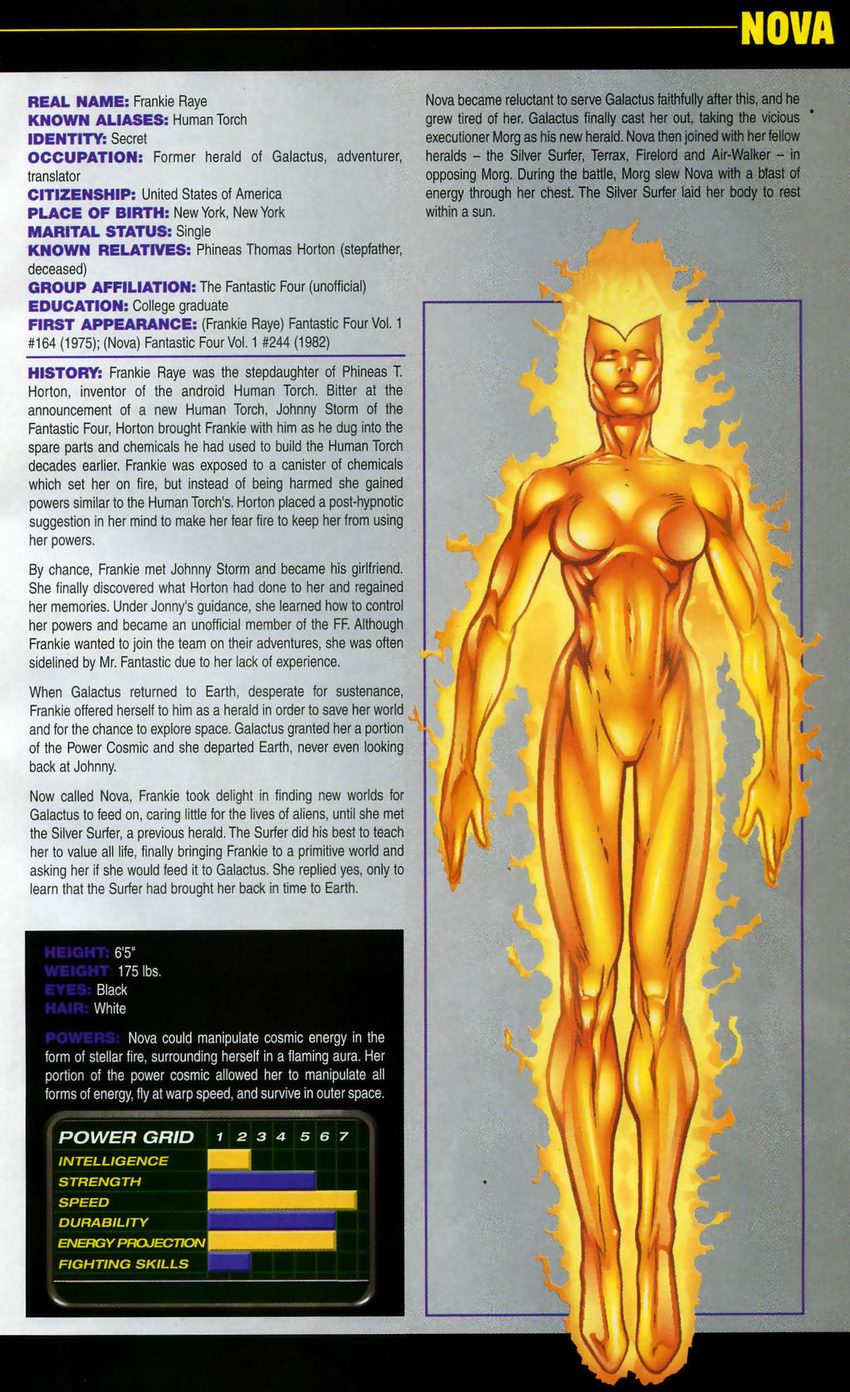 The Official Handbook of the Marvel Universe: Book of the Dead issue Full - Page 29