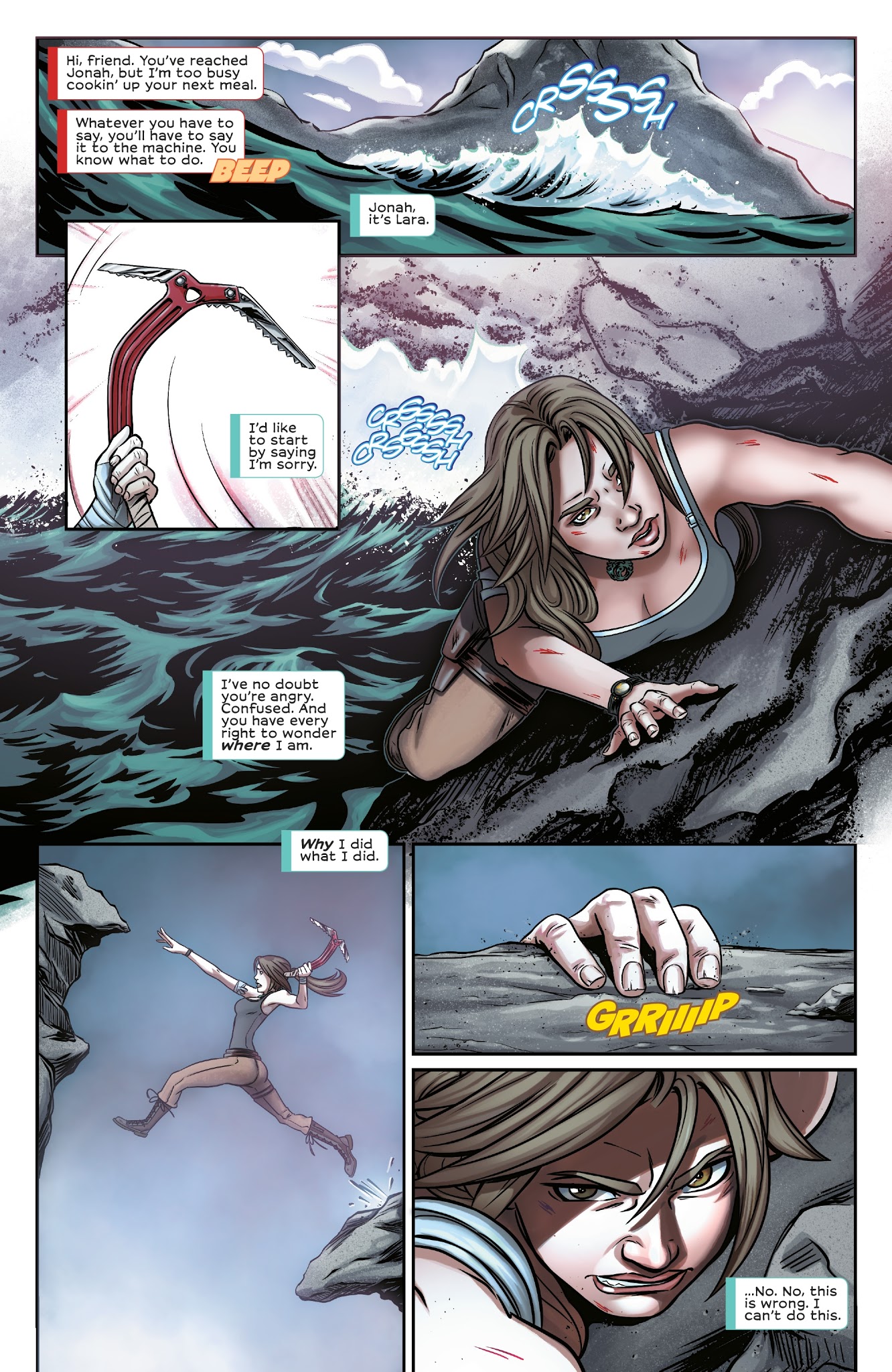 Read online Tomb Raider: Survivor's Crusade comic -  Issue #1 - 3