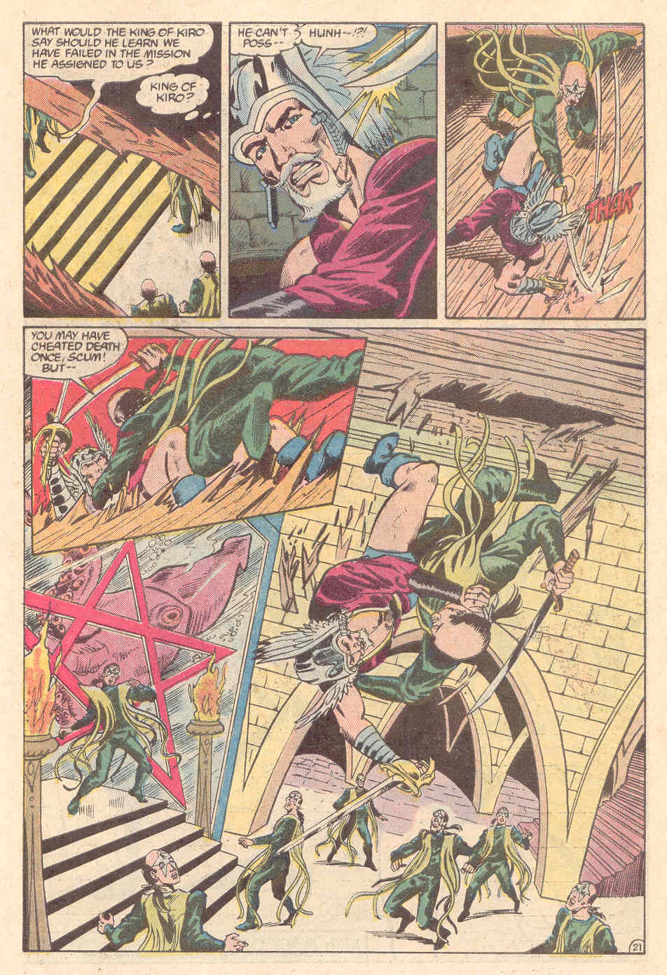 Read online Warlord (1976) comic -  Issue #119 - 21