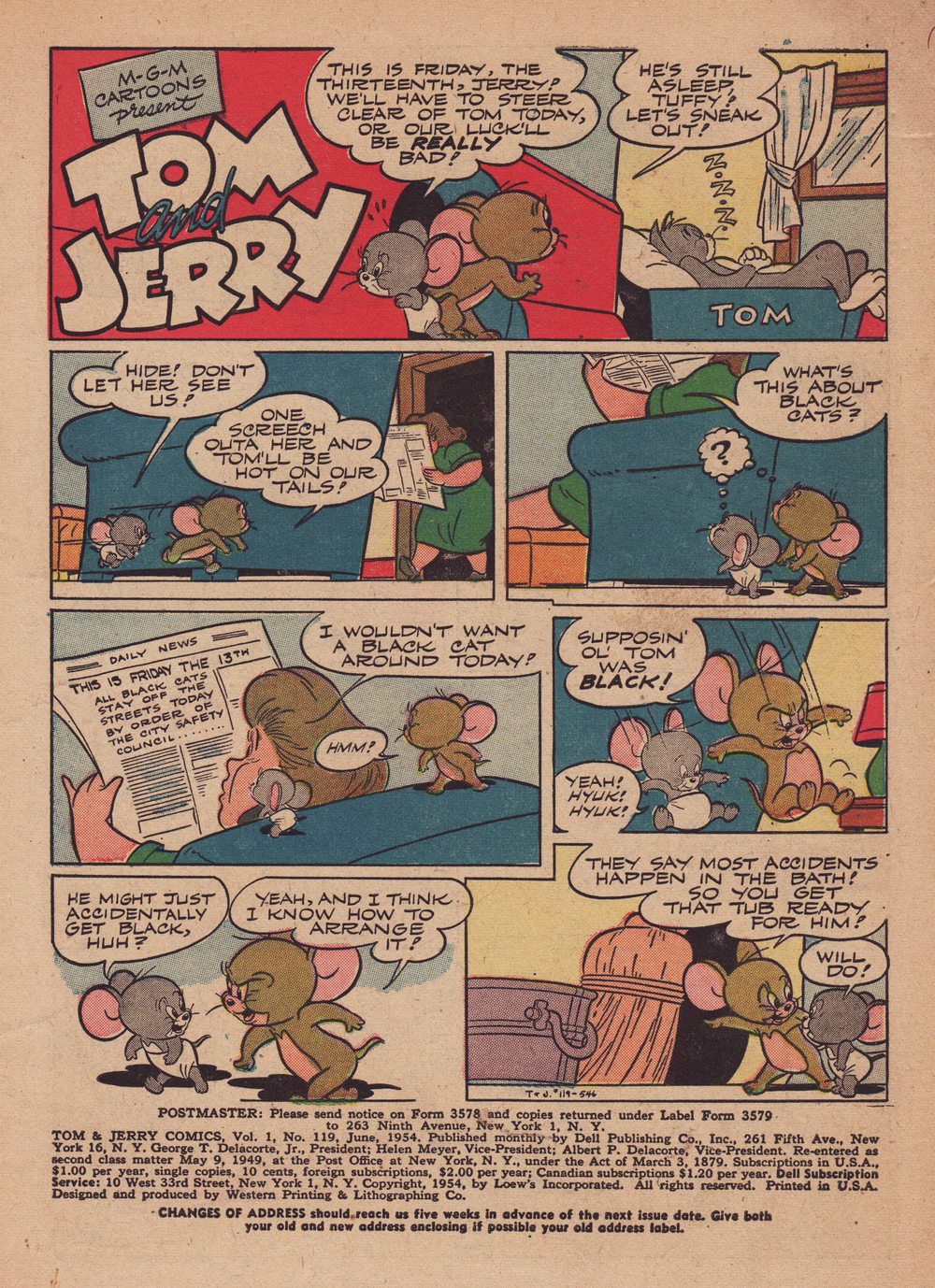 Read online Tom & Jerry Comics comic -  Issue #119 - 3