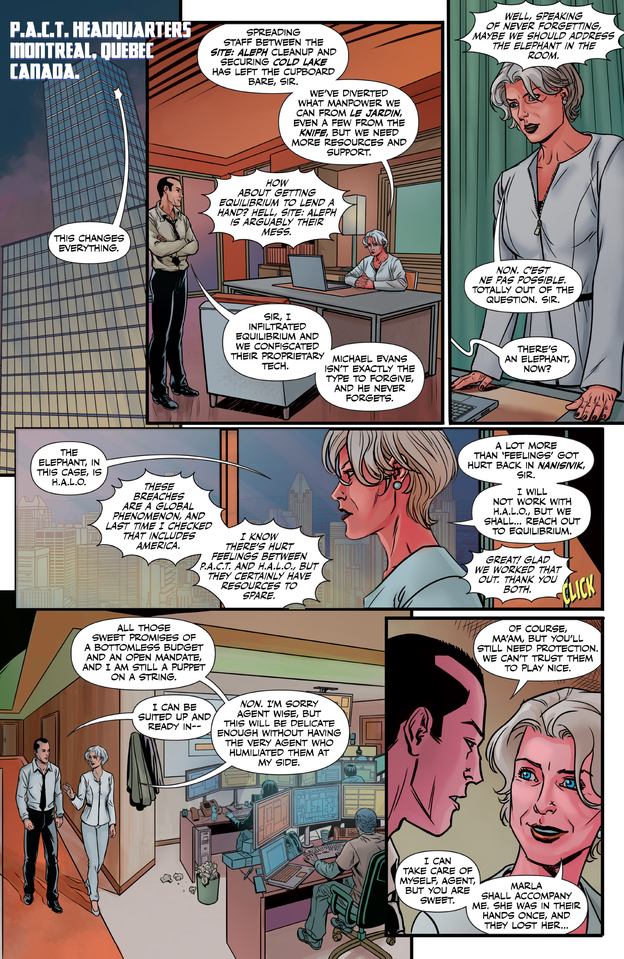Read online Agents of P.A.C.T. comic -  Issue #1 - 11