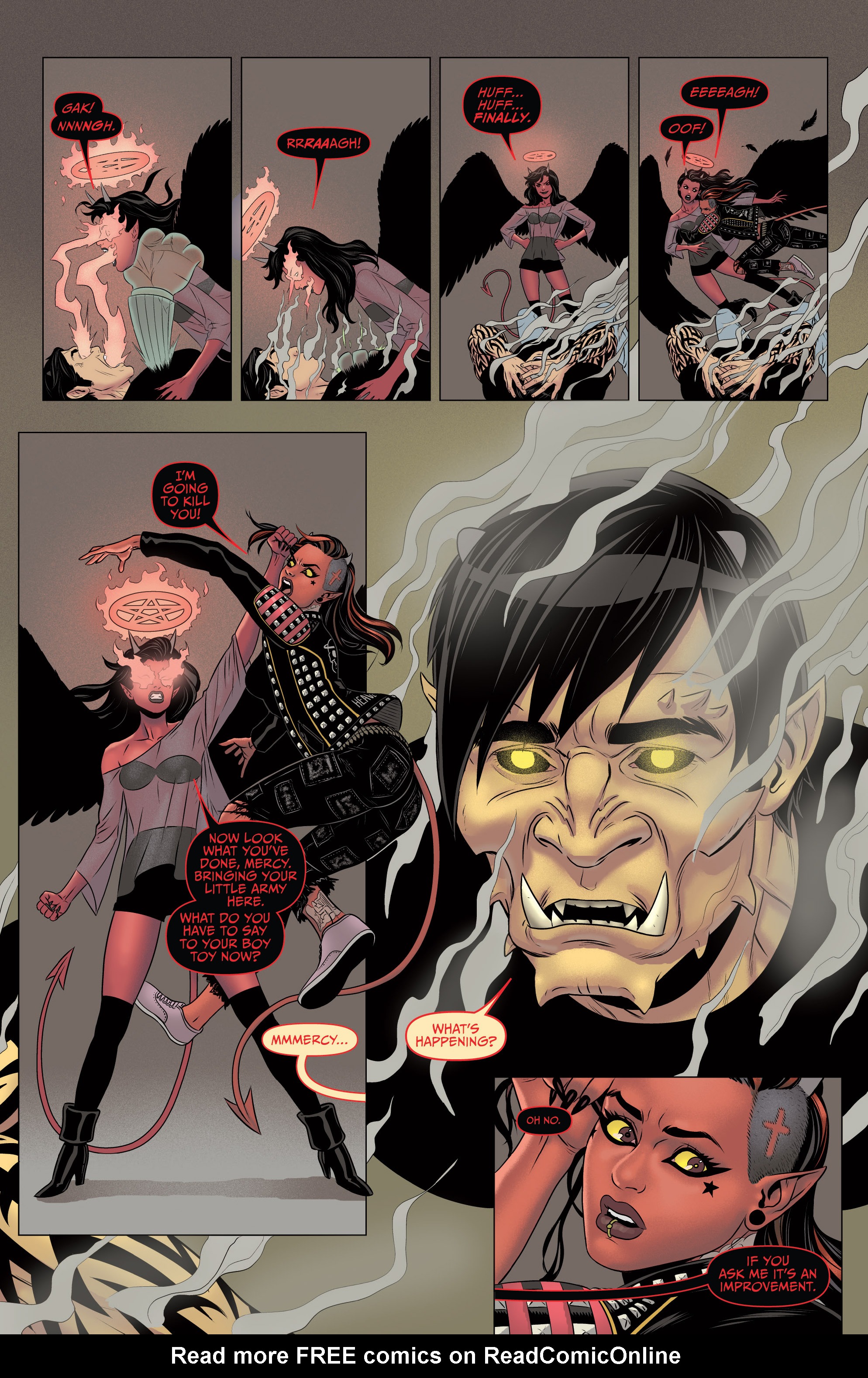 Read online Mercy Sparx (2013) comic -  Issue #12 - 18