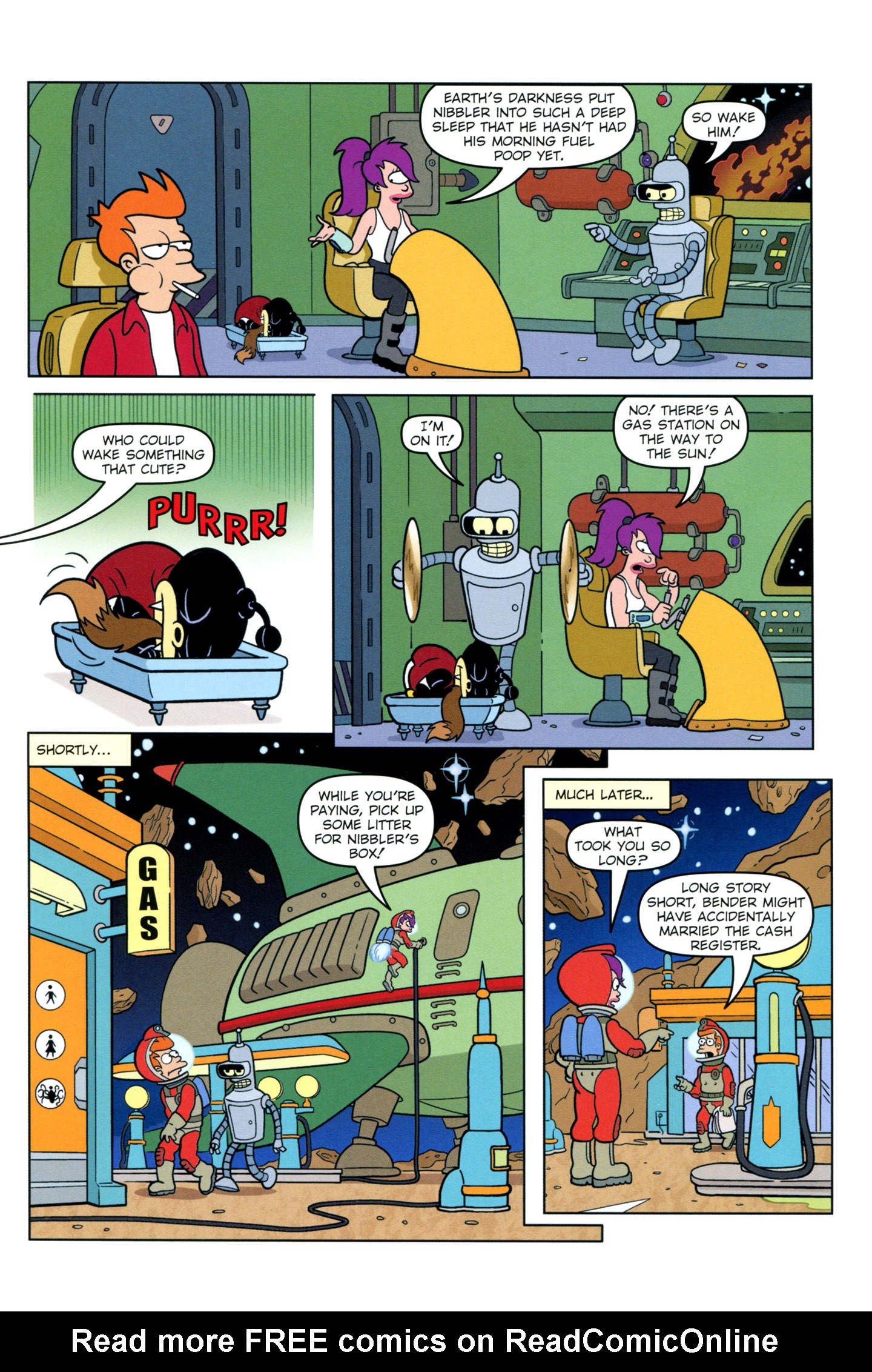 Read online Futurama Comics comic -  Issue #65 - 6