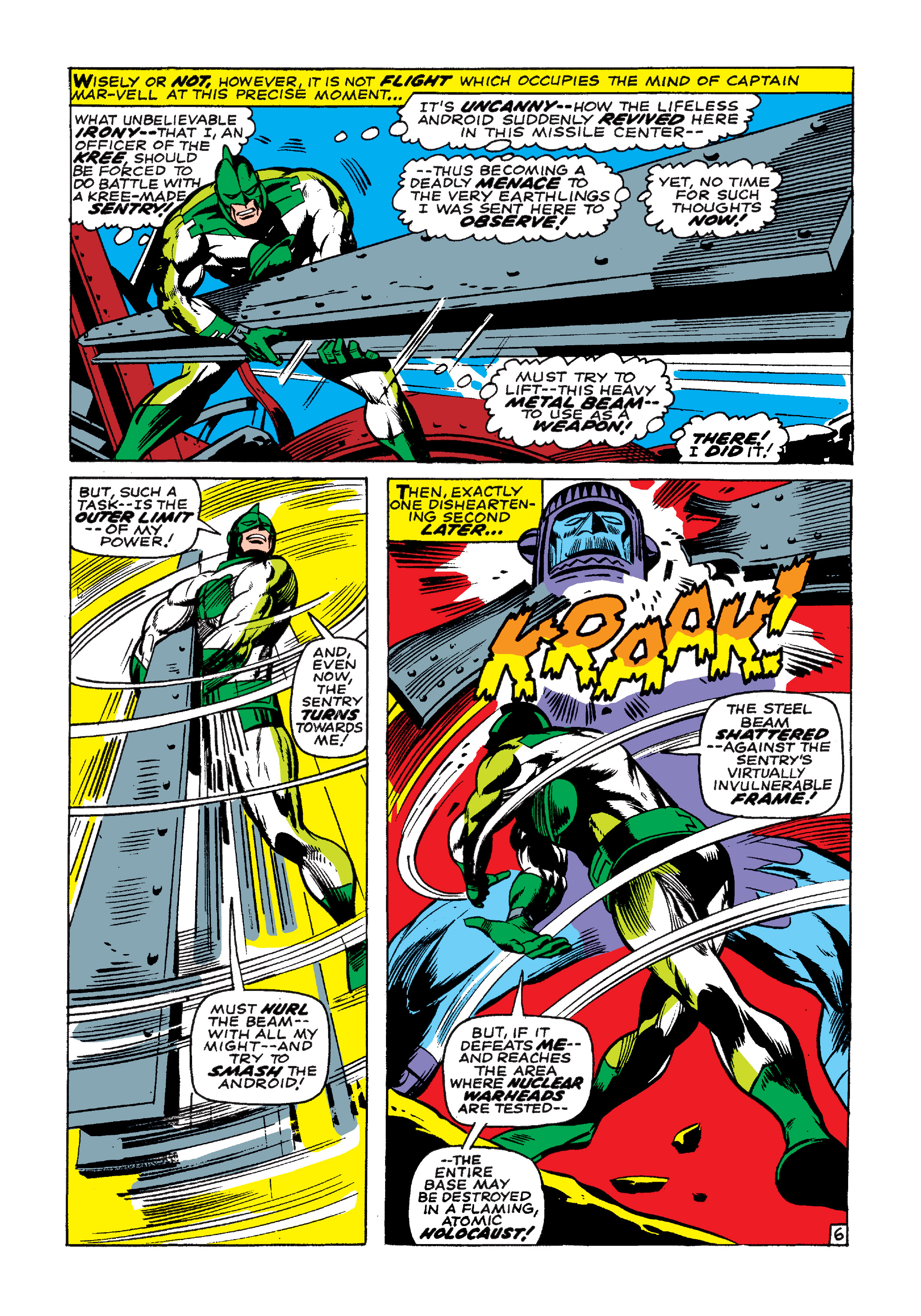 Read online Marvel Masterworks: Captain Marvel comic -  Issue # TPB 1 (Part 1) - 50