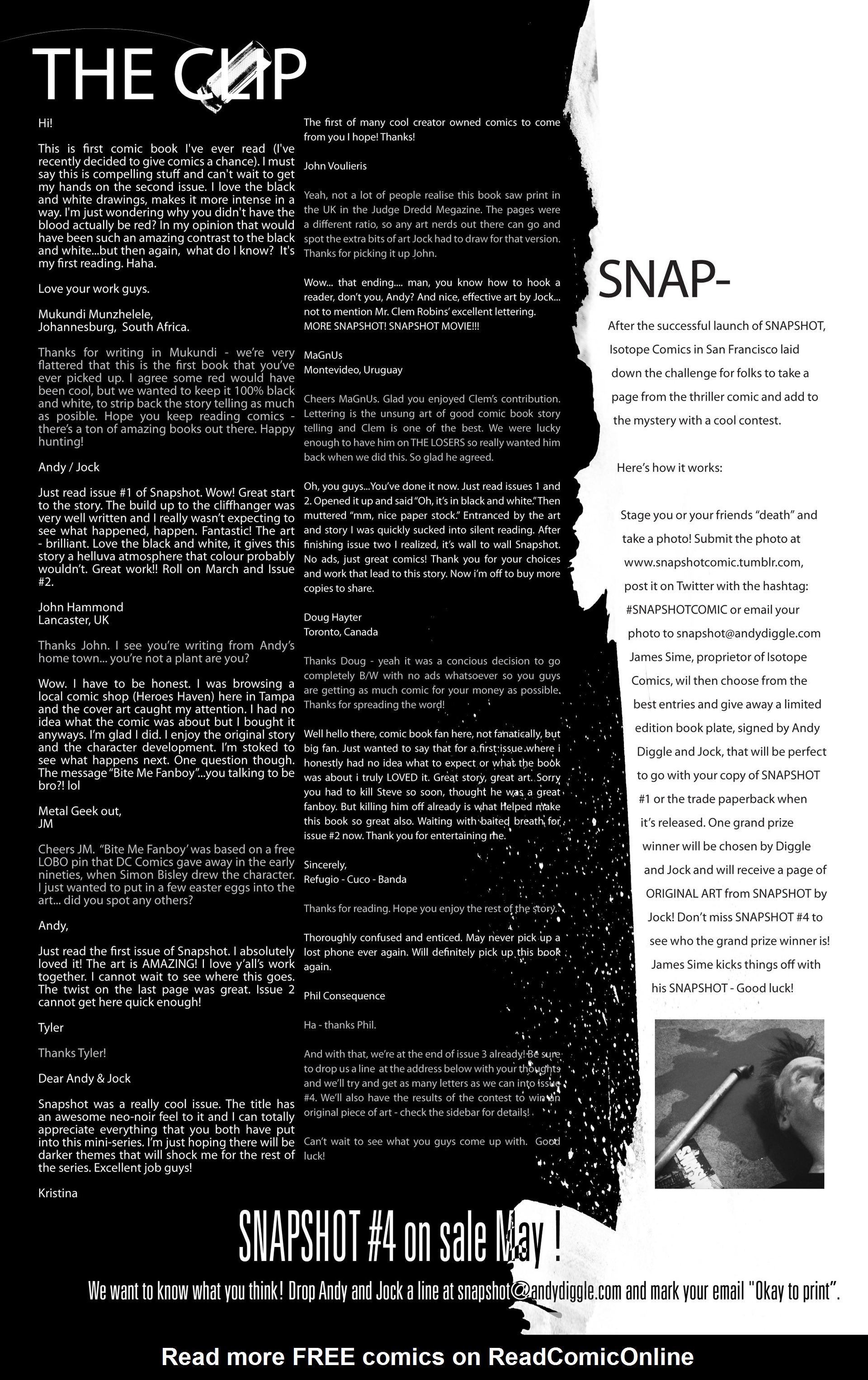 Read online Snapshot comic -  Issue #3 - 31