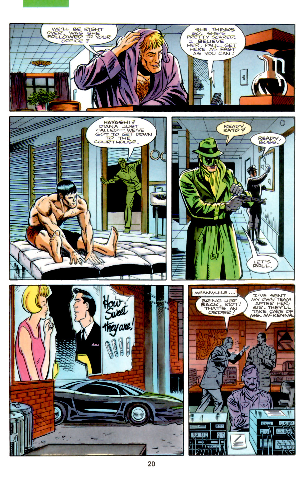 Read online The Green Hornet (1989) comic -  Issue #13 - 21