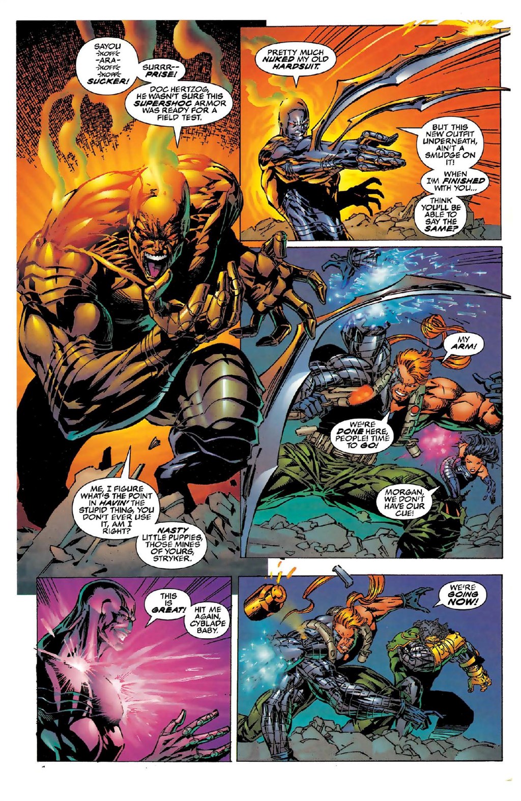 Read online Cyberforce (1992) comic -  Issue # _The Complete Cyberforce (Part 6) - 53