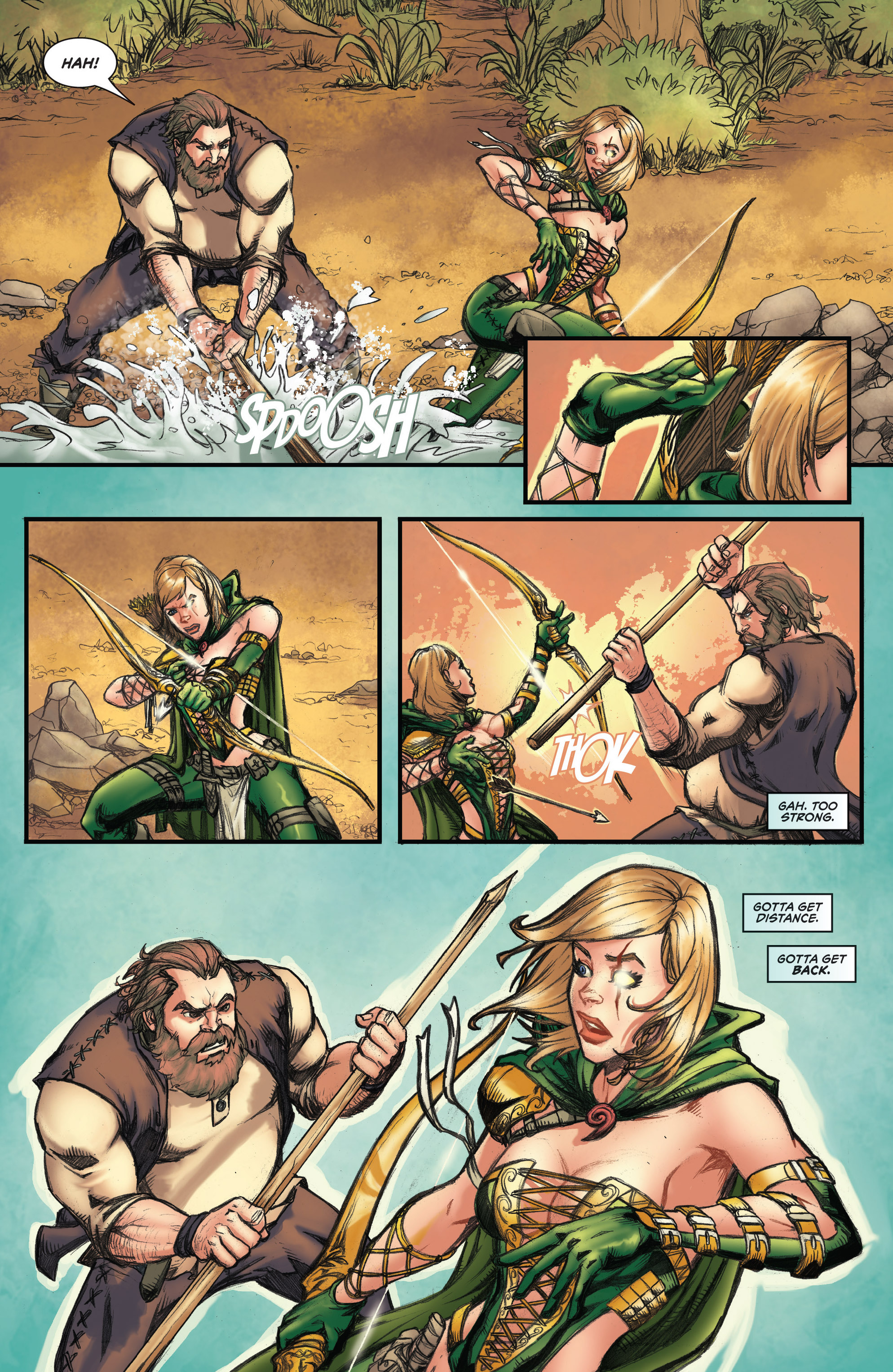 Read online Grimm Fairy Tales presents Robyn Hood (2012) comic -  Issue #3 - 5