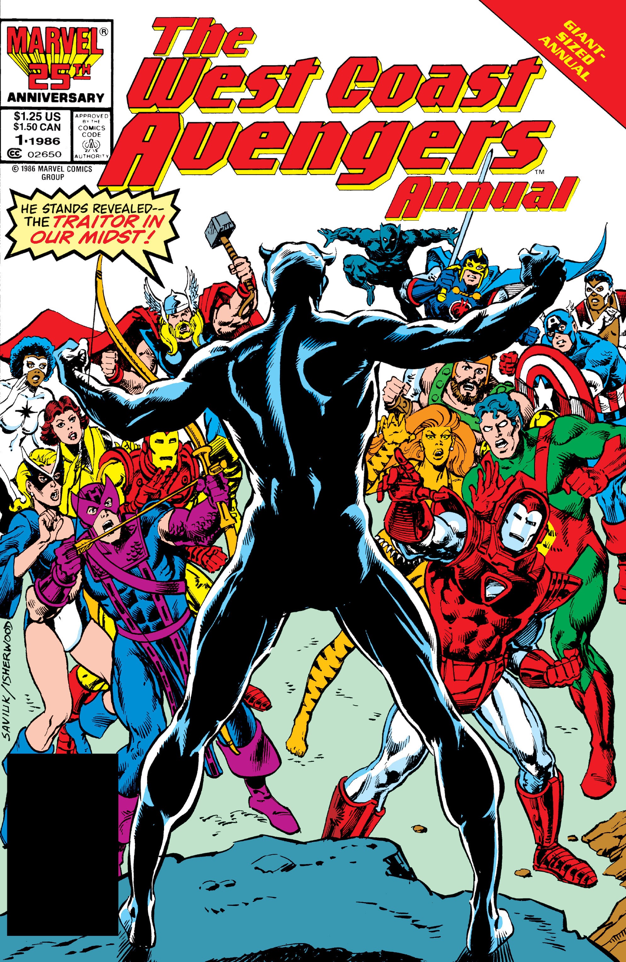 Read online West Coast Avengers (1985) comic -  Issue # _Annual 1 - 1