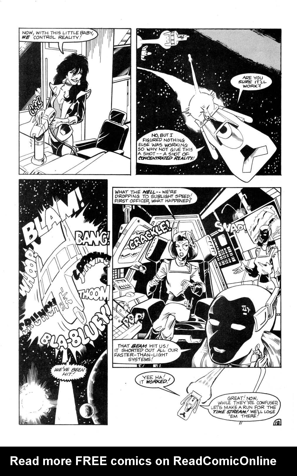 Read online Aristocratic Xtraterrestrial Time-Traveling Thieves comic -  Issue #2 - 20