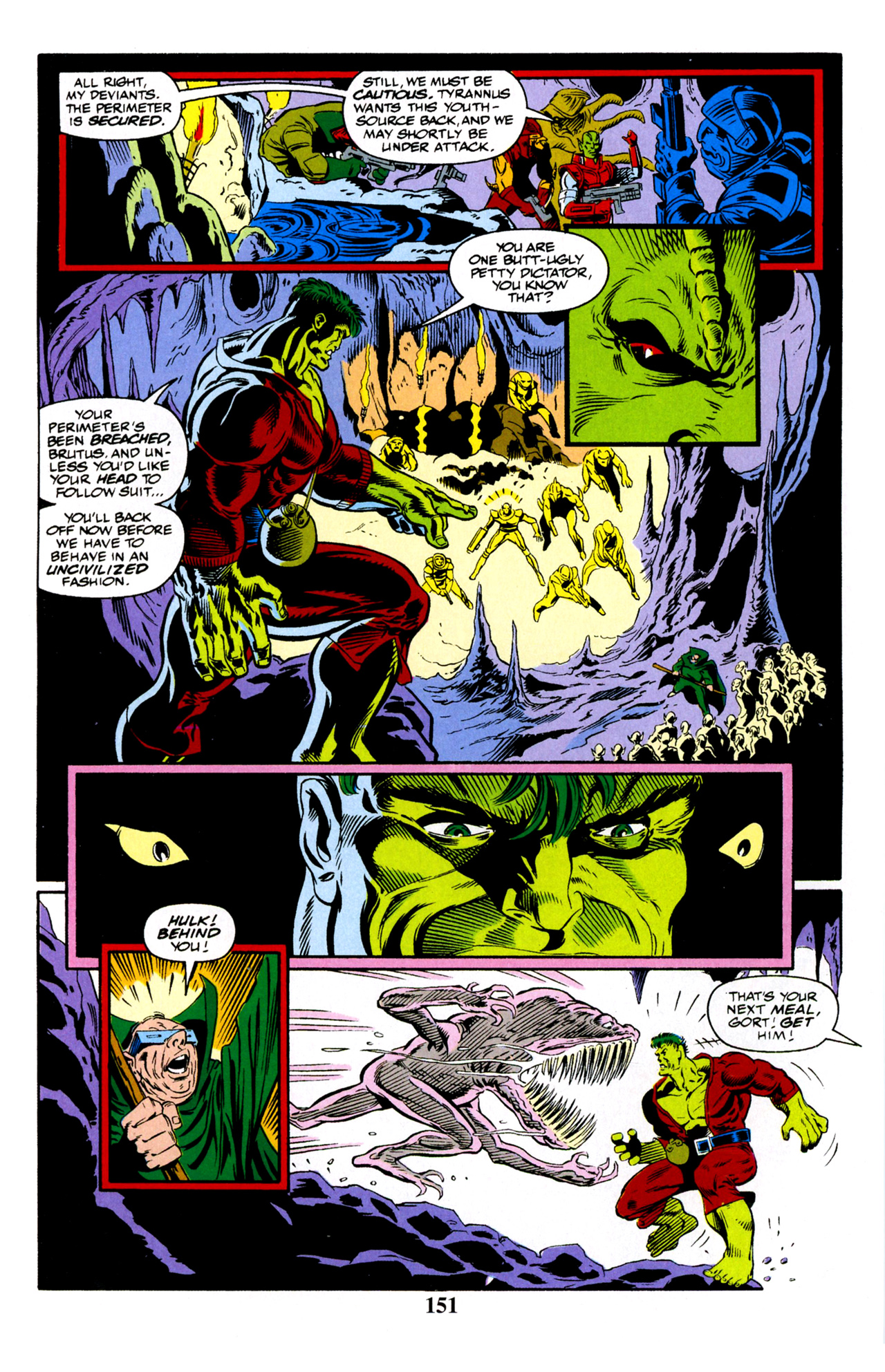 Read online Hulk Visionaries: Peter David comic -  Issue # TPB 7 - 150