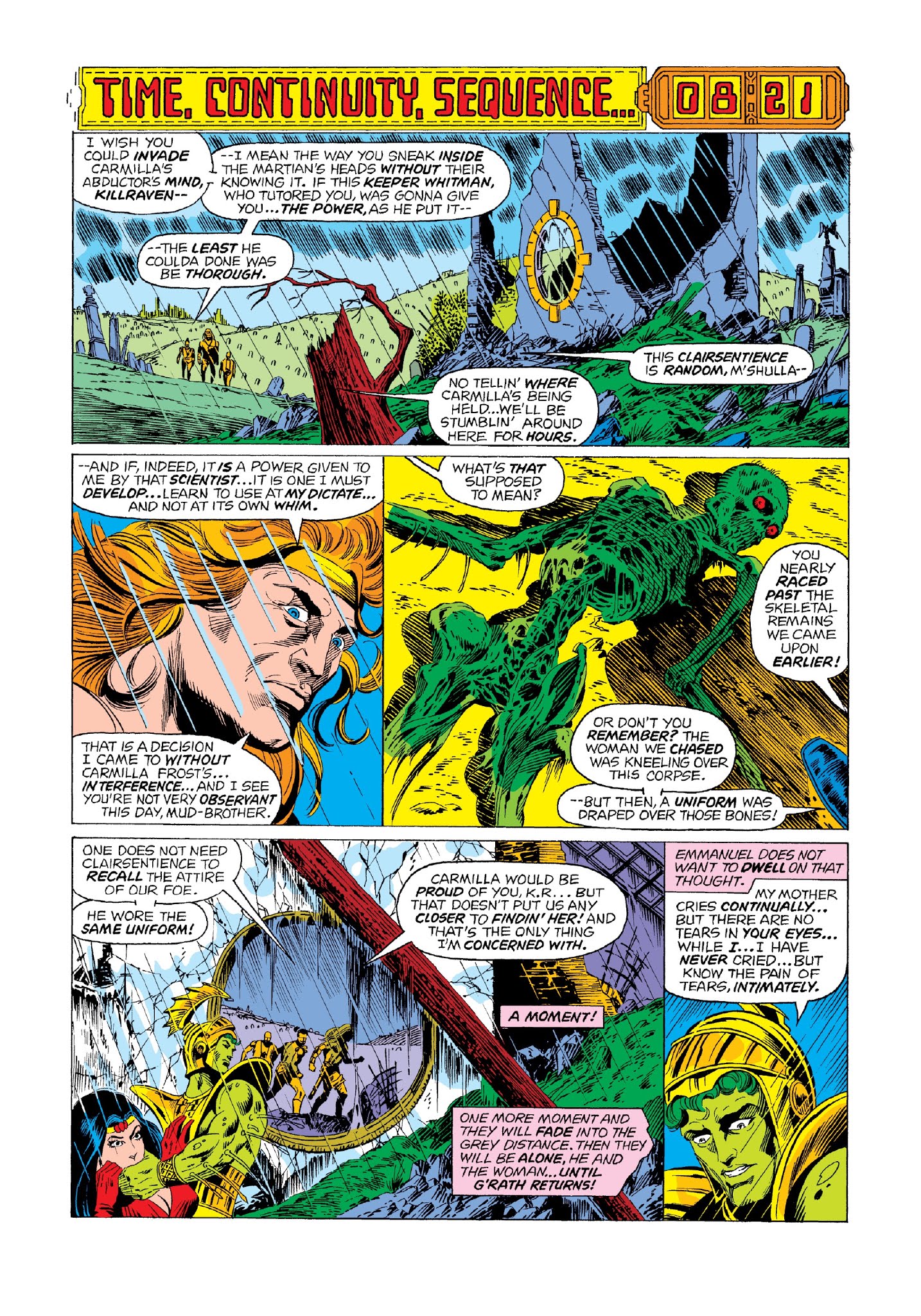 Read online Marvel Masterworks: Killraven comic -  Issue # TPB 1 (Part 4) - 10
